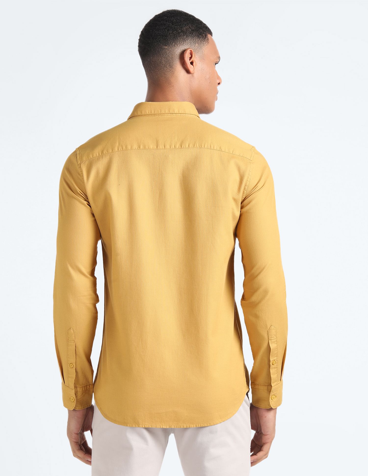 Flying Machine Cotton Slim Fit Shirt