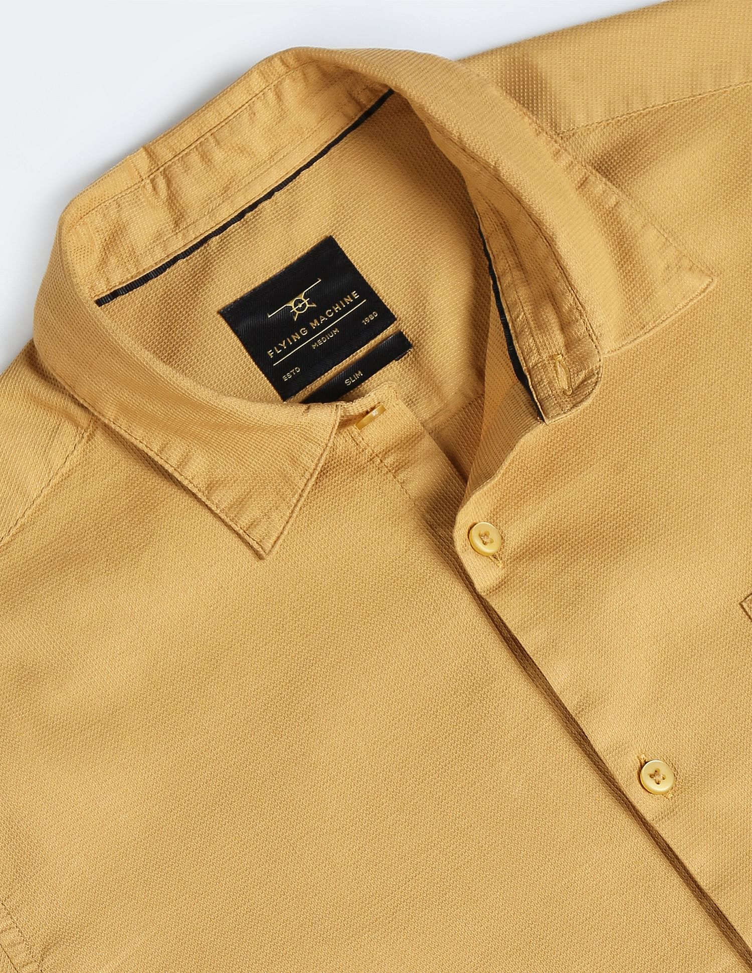 Flying Machine Cotton Slim Fit Shirt