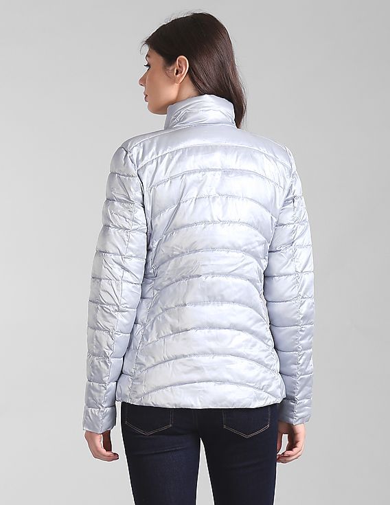 ダウンジャケット・コート CELITAILS RIBBON FRILL PUFFER_LIGHT GREY 1.jpg