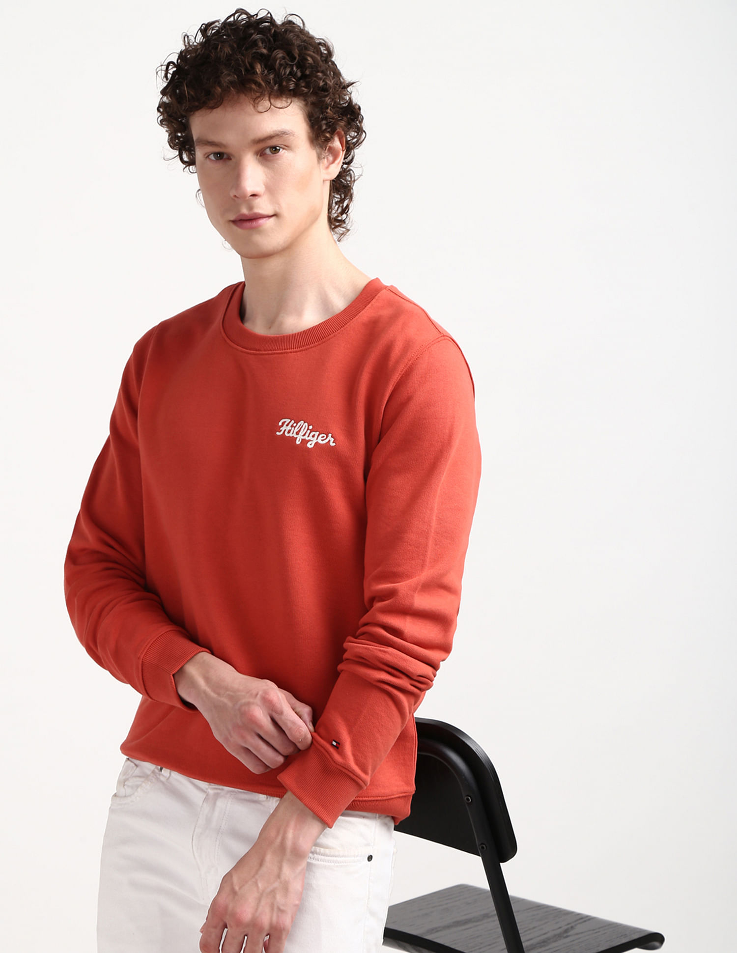 Tommy Hilfiger Sustainable Cotton Chainstitch Sweatshirt