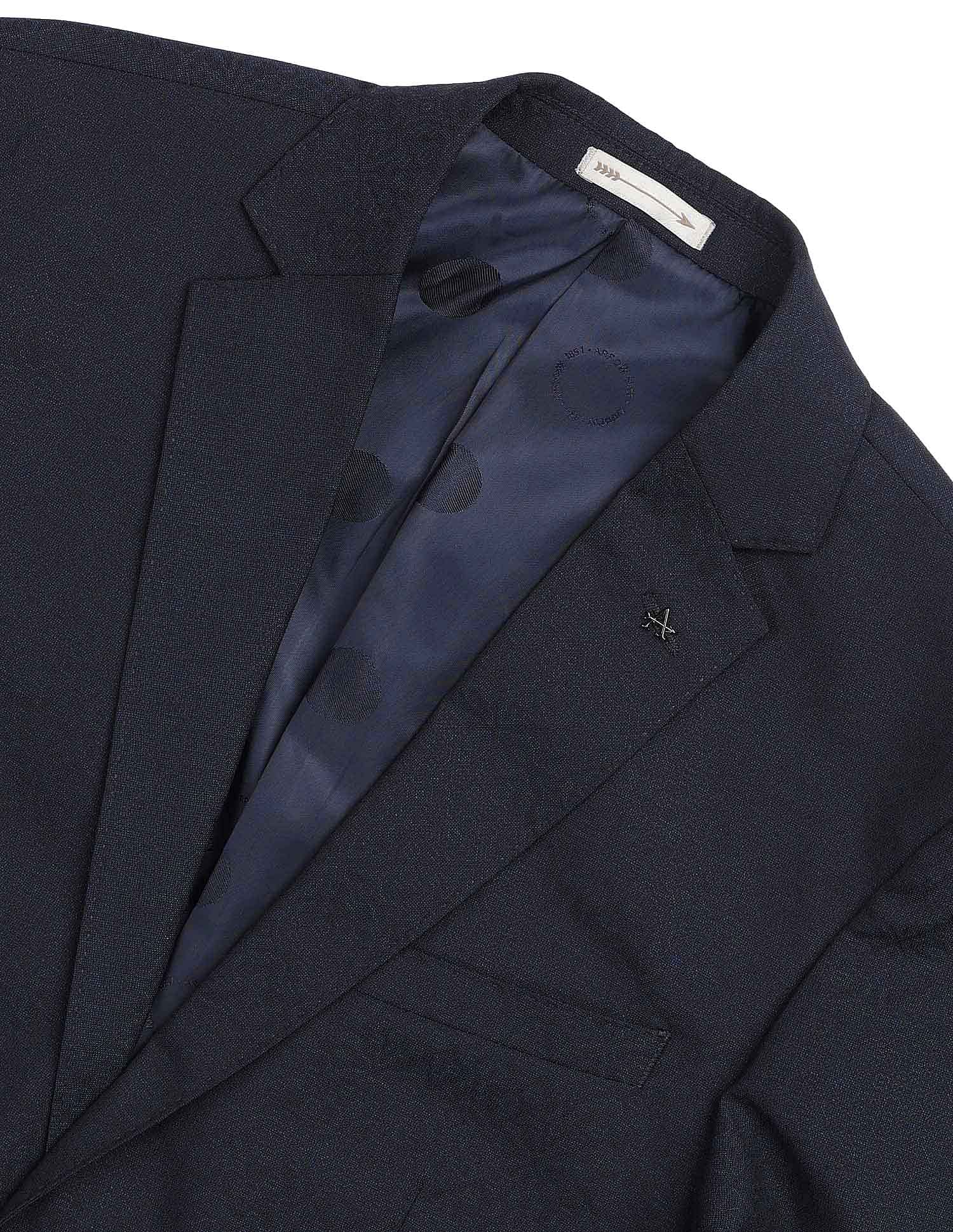 Arrow Tailored Fit Jacquard Two Piece Suit