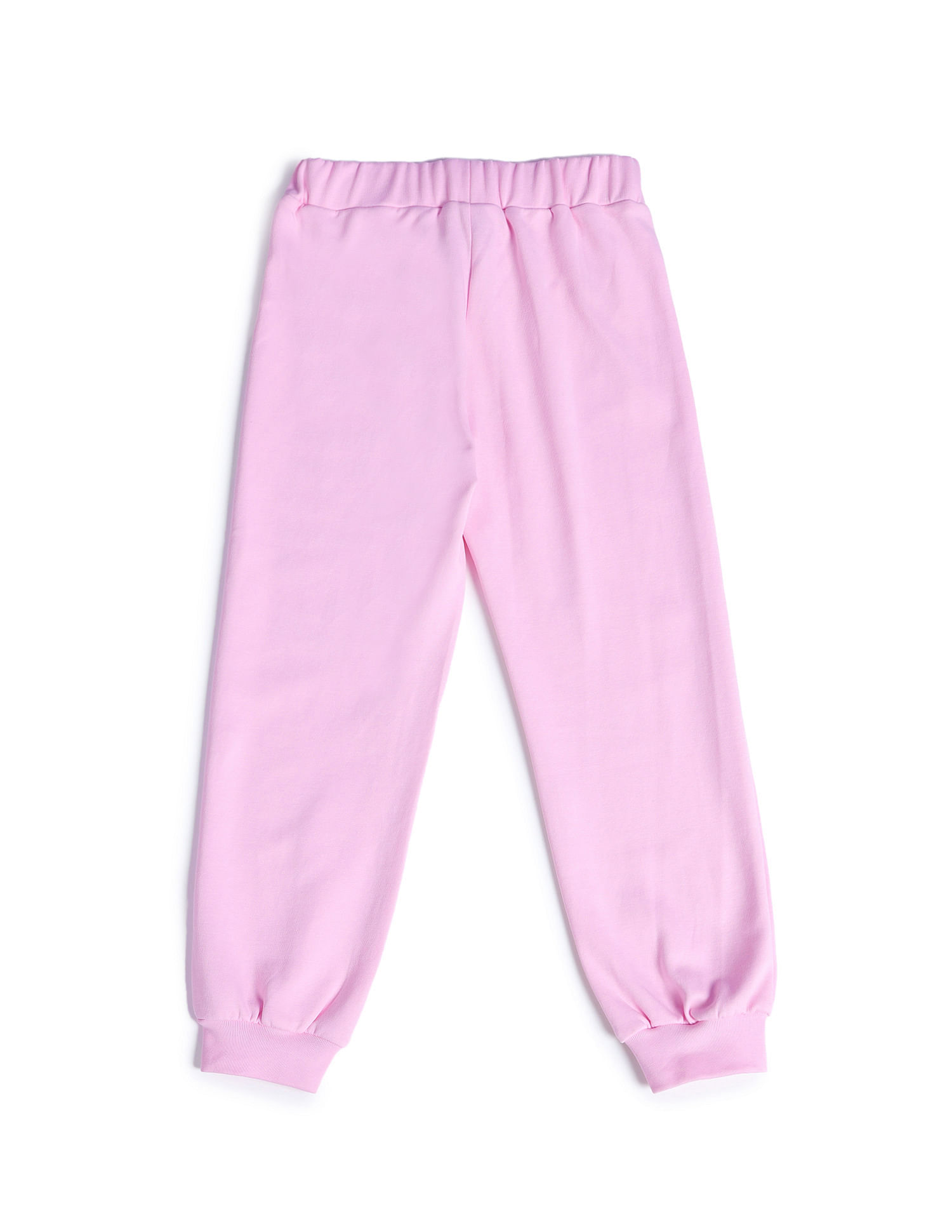 U.S. Polo Assn. Kids Girls Embellished Regular Fit Joggers