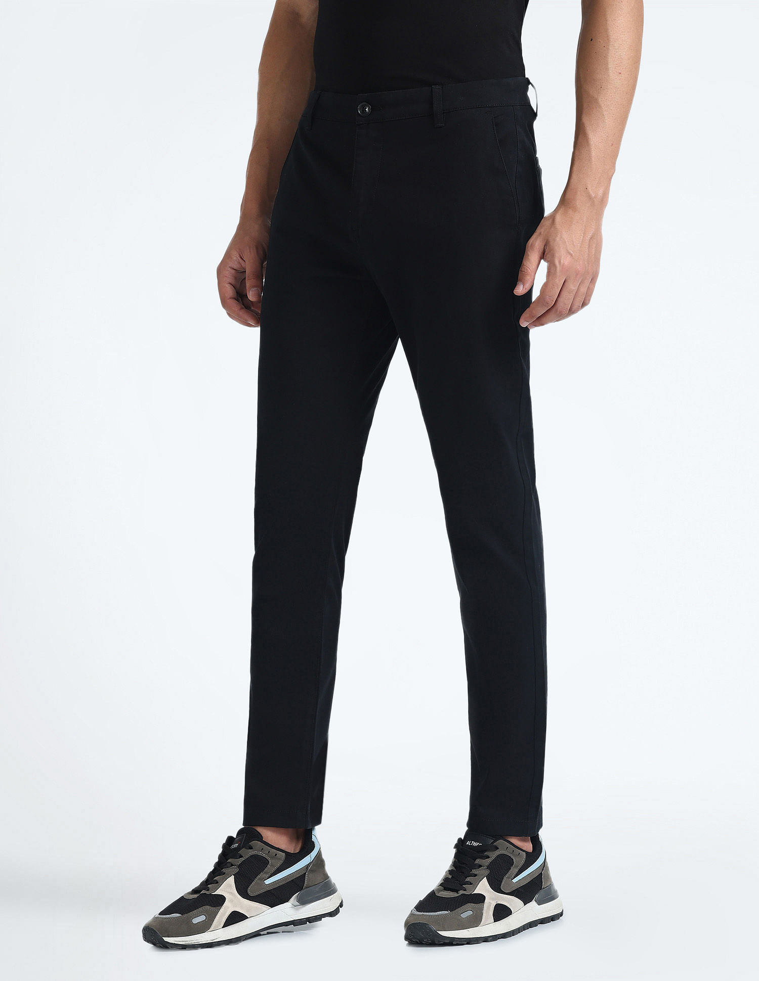 Flying Machine Slash Slim Tapered Fit Twill Chinos