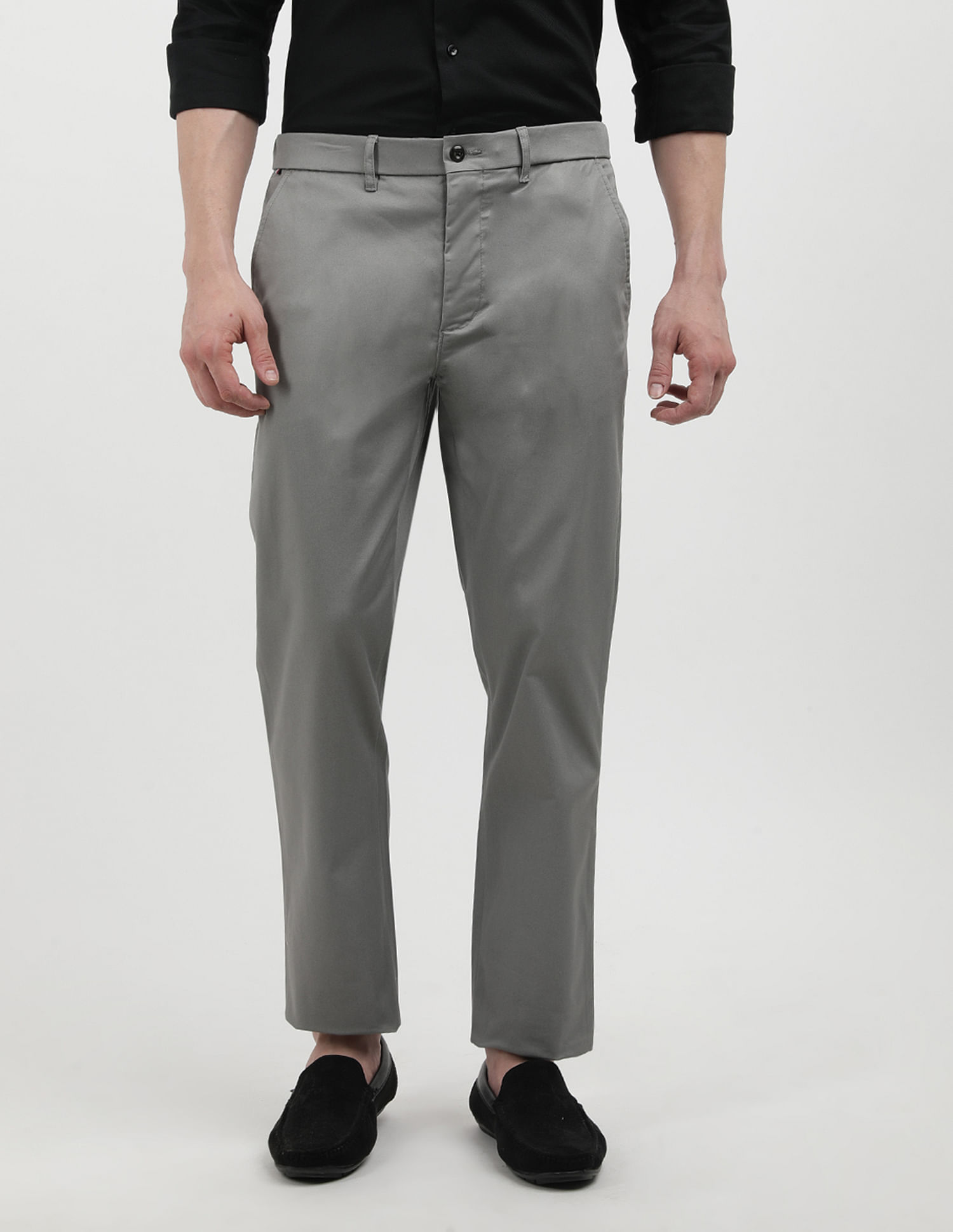 Tommy Hilfiger Denton Regular Fit Solid Trousers