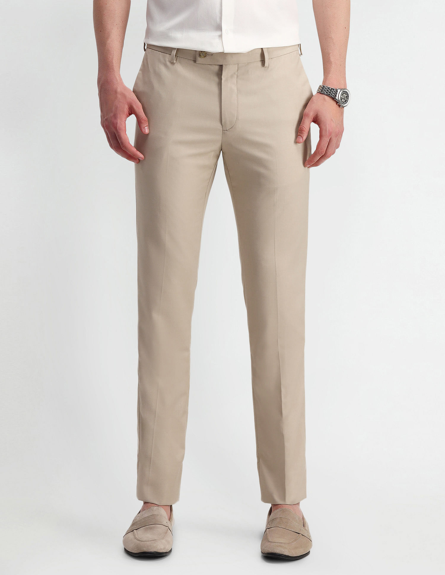 Arrow Slim Fit Regular Trousers