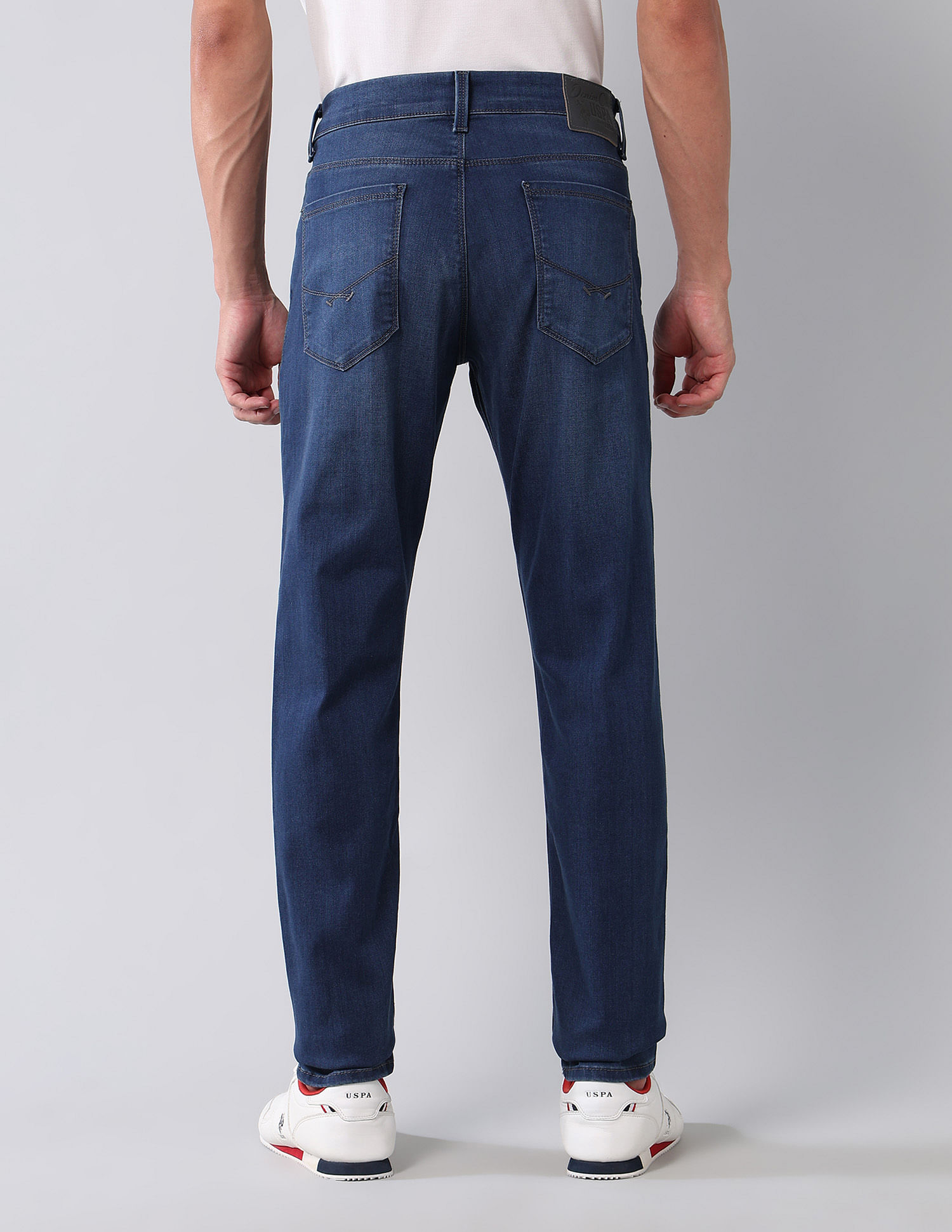U.S. Polo Assn. Denim Co. Brandon Slim Tapered Fit Blue Jeans