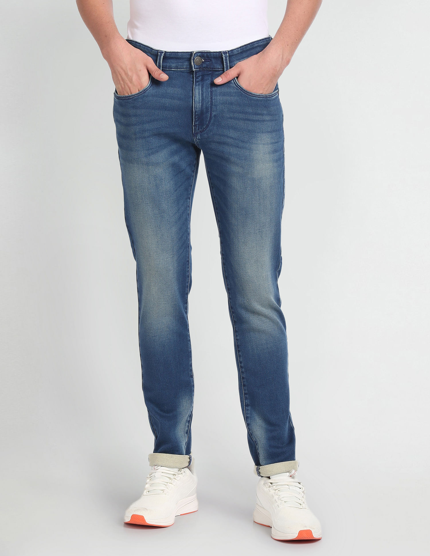 U.S. Polo Assn. Denim Co. Brandon Slim Tapered Fit Blue Jeans
