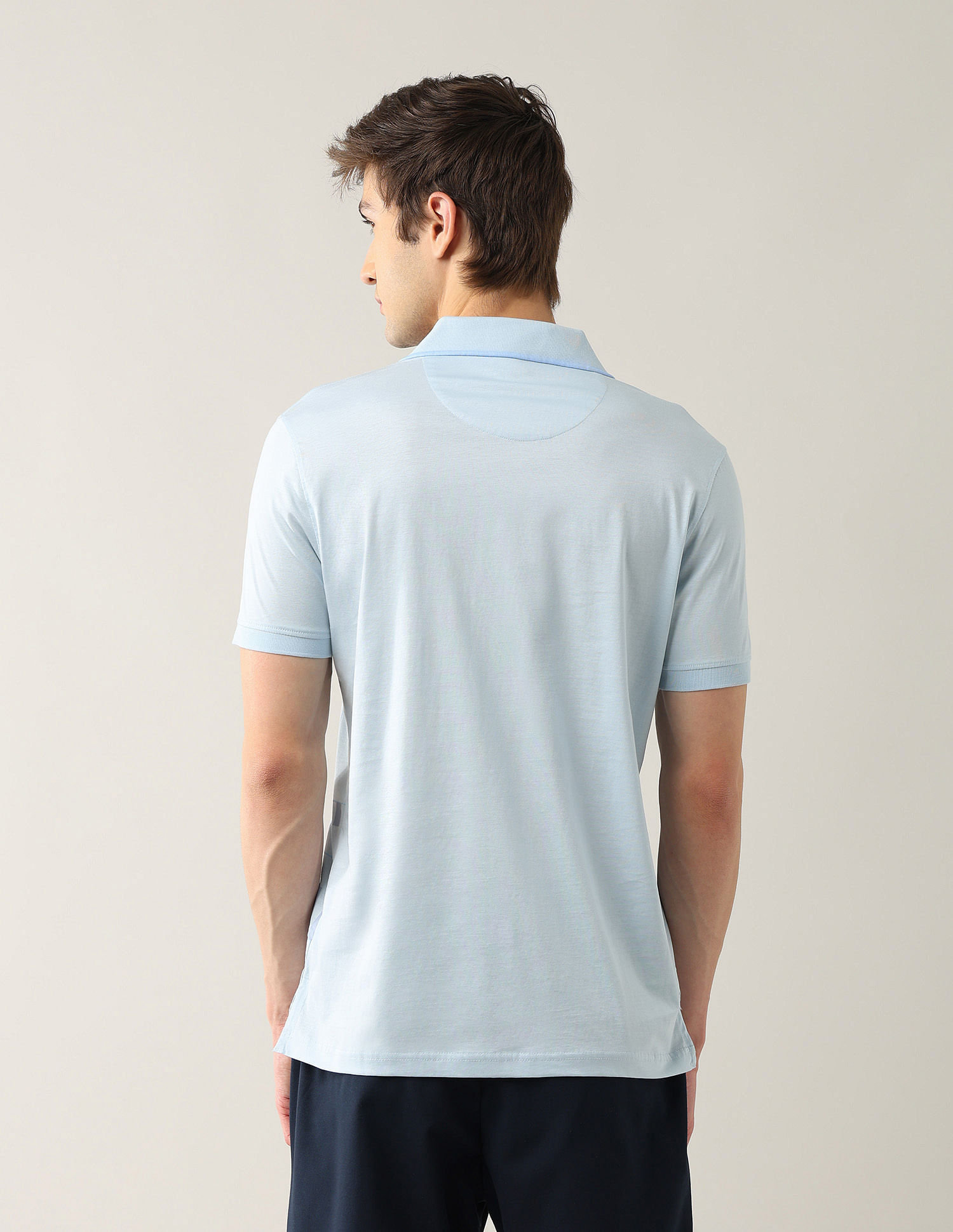 Arrow Newyork Typographic Printed Regular Fit Polo Shirt