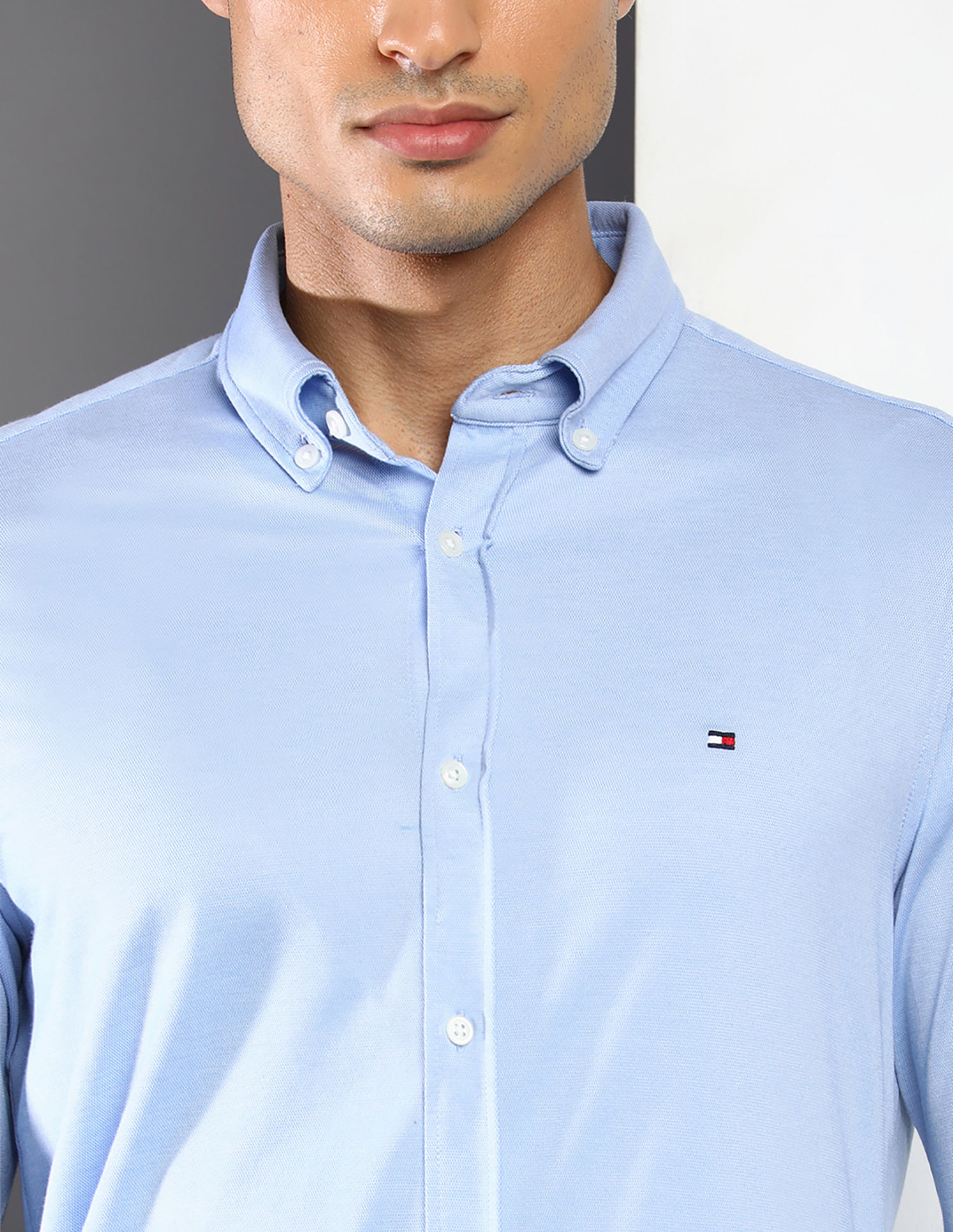 Tommy Hilfiger Organic Cotton Knit Casual Shirt