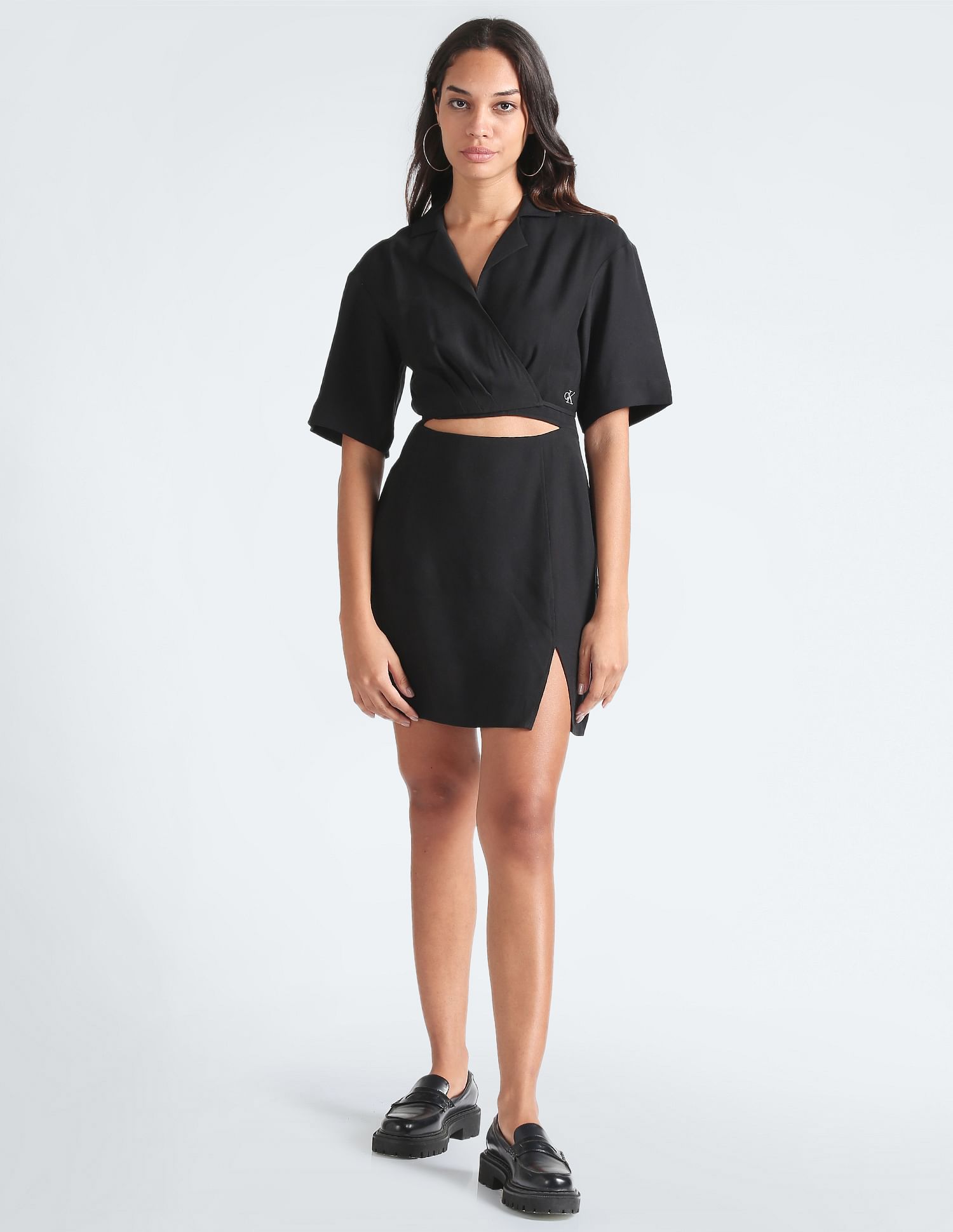 Calvin klein cut out dress best sale