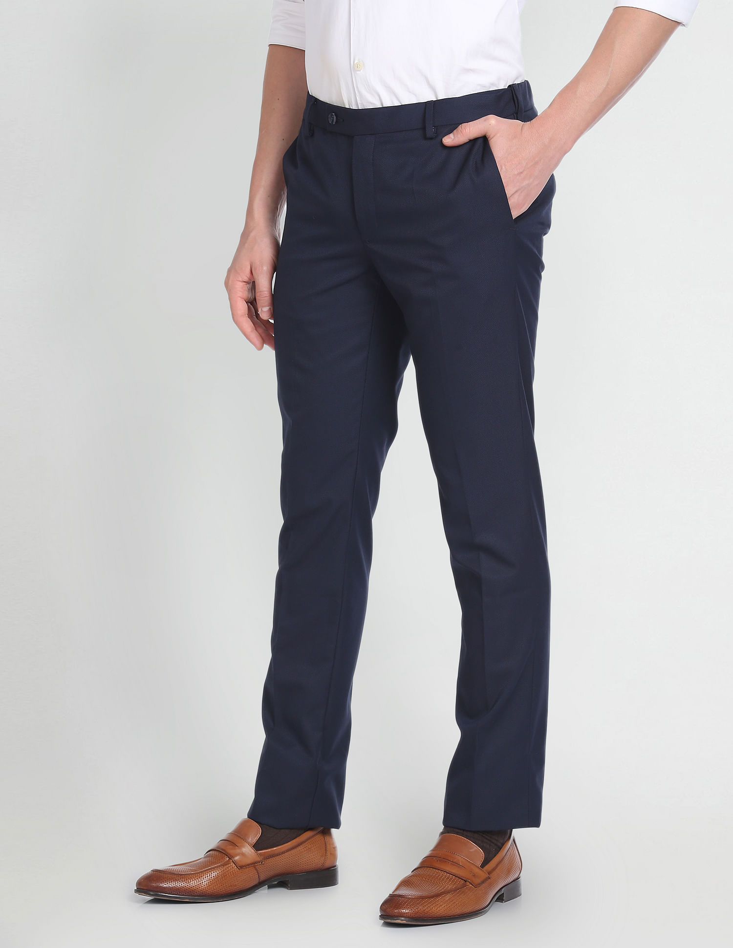 Arrow Solid Autoflex Trousers