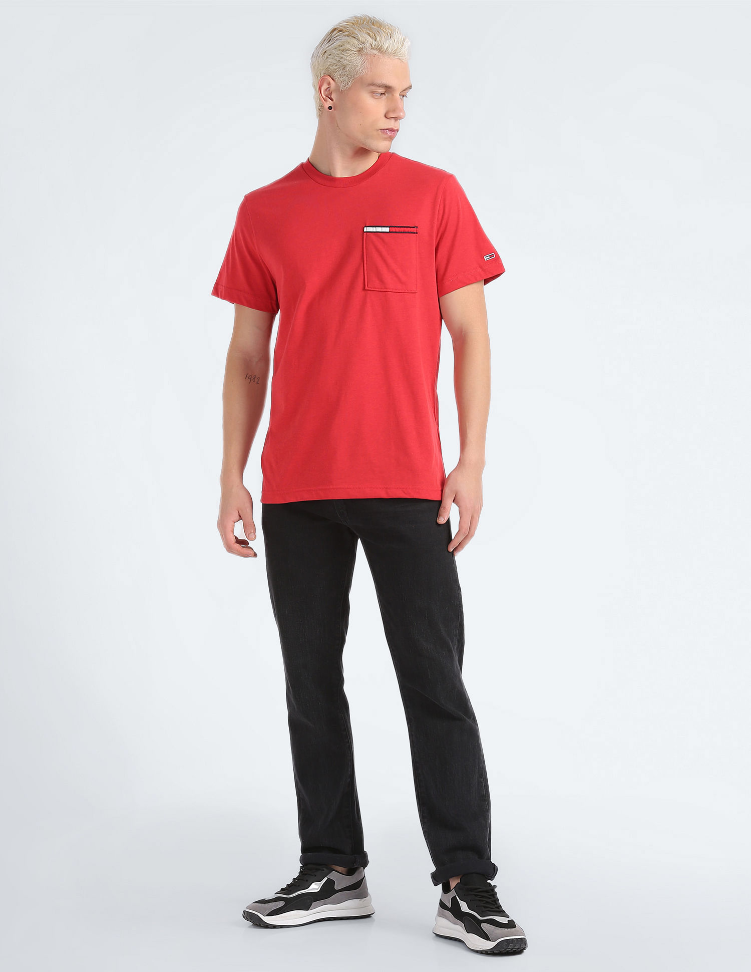 Tommy Hilfiger Transitional Organic Essential Flag T-Shirt