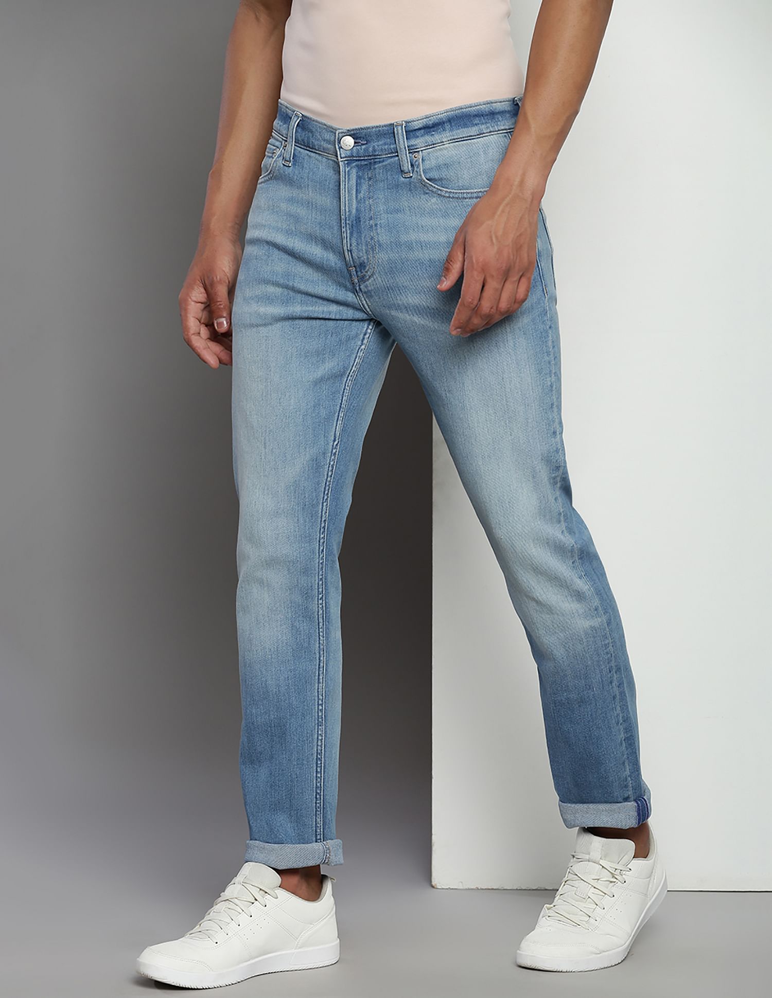 Calvin Klein Jeans Slim Light Dest Sustainable Jeans