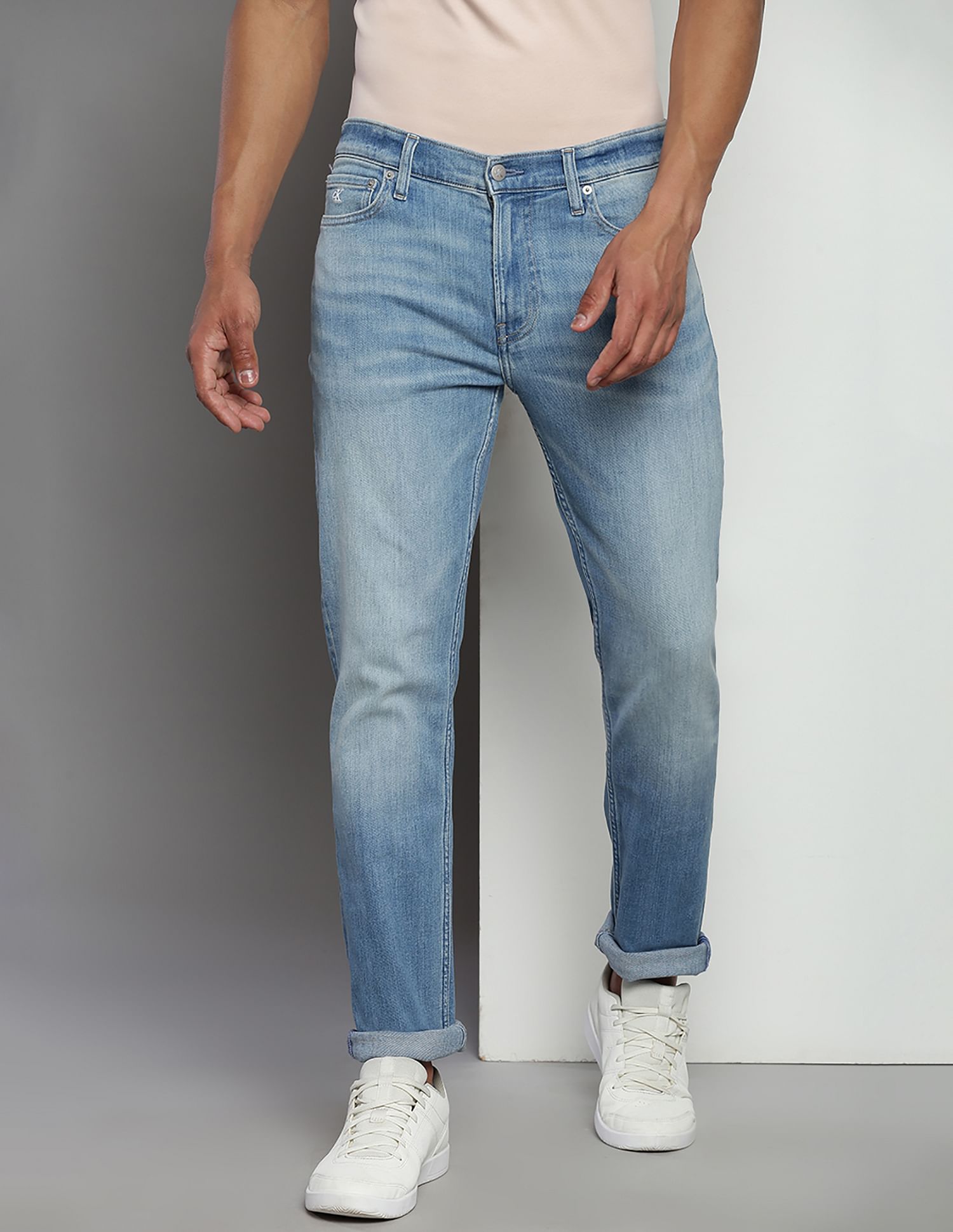 Calvin Klein Jeans Slim Light Dest Sustainable Jeans