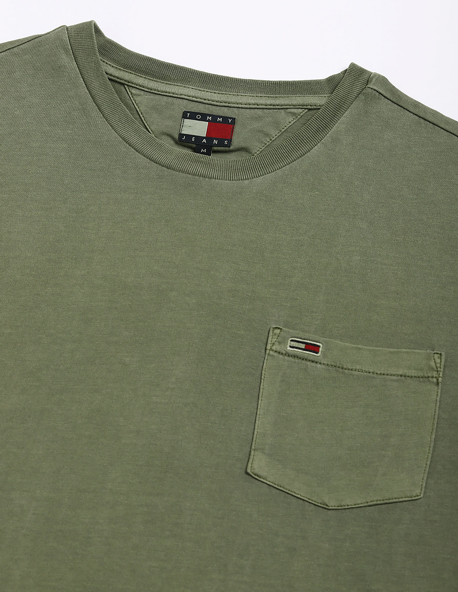Tommy Hilfiger Solid Slim-Fit Cotton T-Shirt
