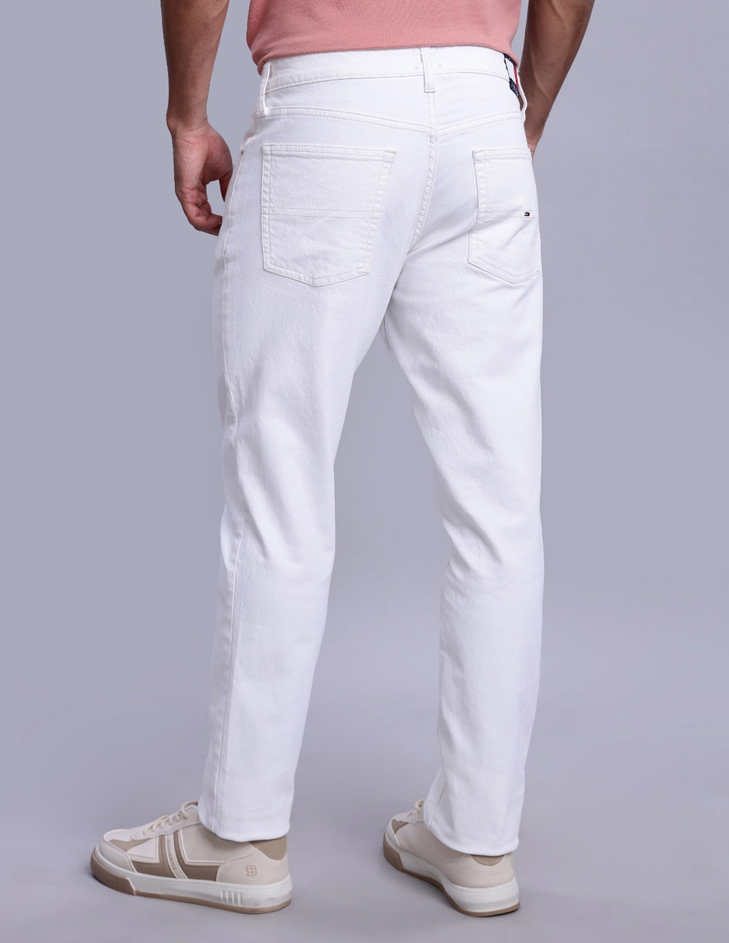 Tommy Hilfiger Cotton Regular Fit Low Rise Jeans