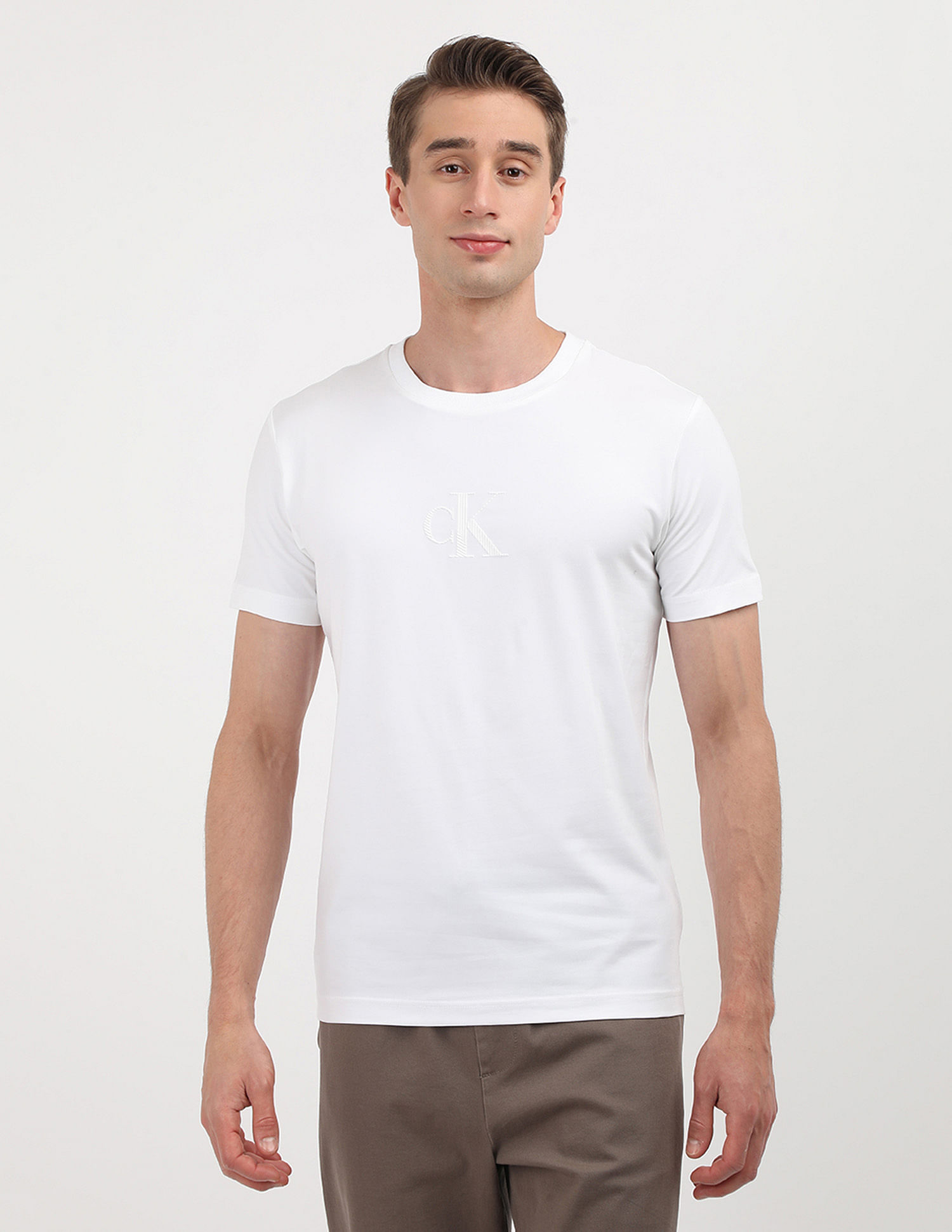 Calvin Klein Jeans Slim Fashion Mongram T-Shirt