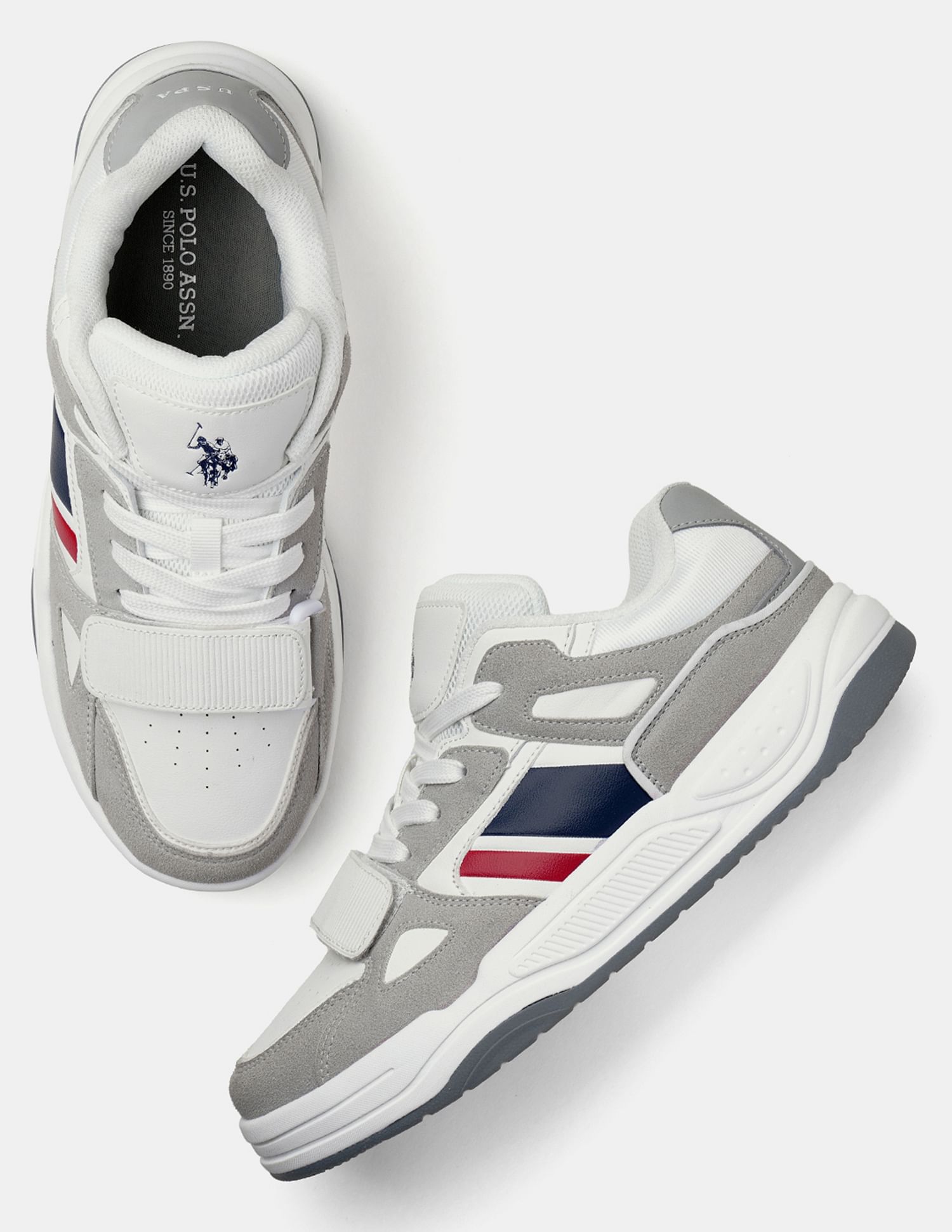 U.S. Polo Assn. Men Steven Colour Blocked Sneakers