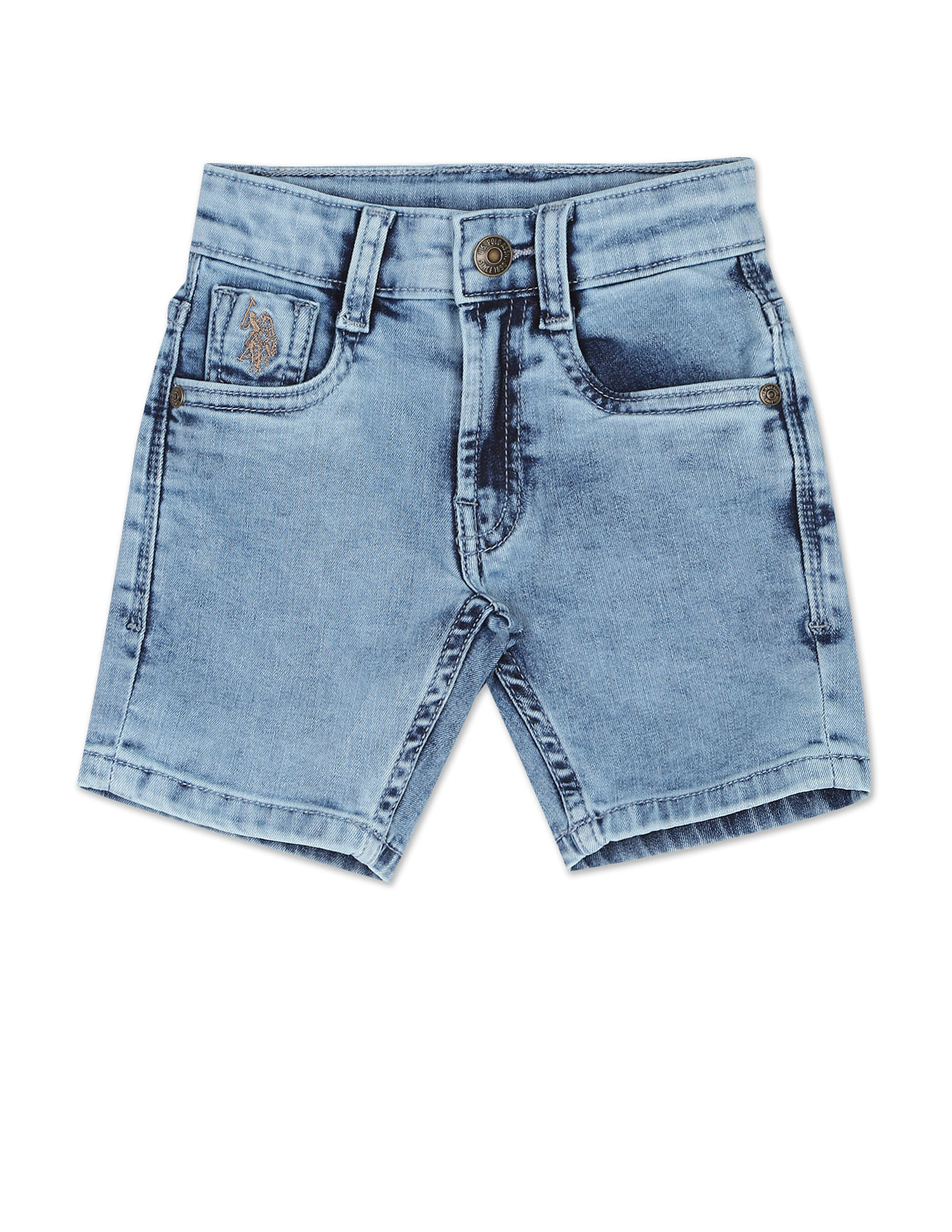 U.S. Polo Assn. Kids Denim Authentic 1980 Shorts