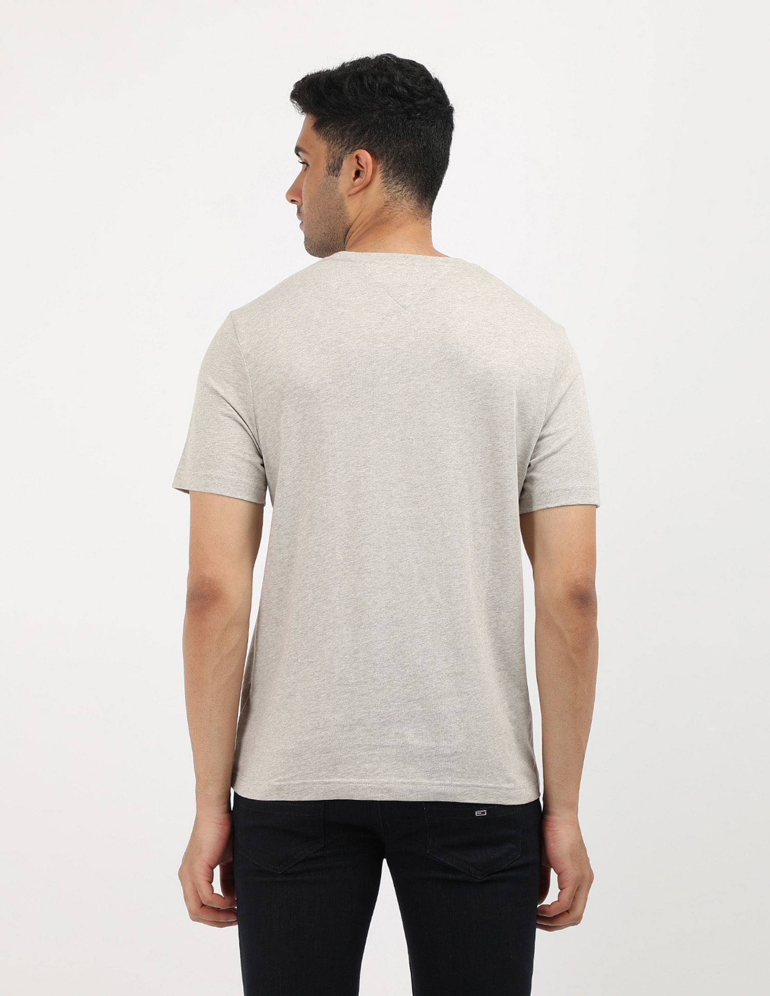Tommy Hilfiger Brand Chest Insert Cotton T-Shirt