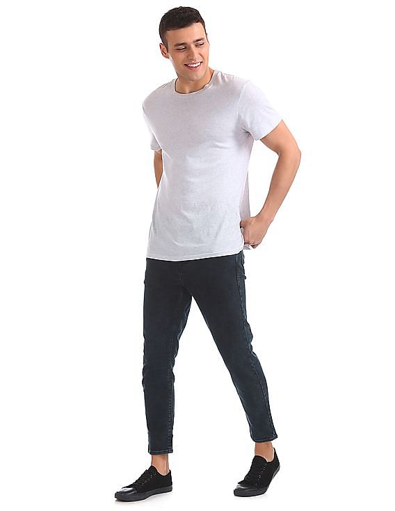Flying Machine Mankle Fit Cropped Jeans