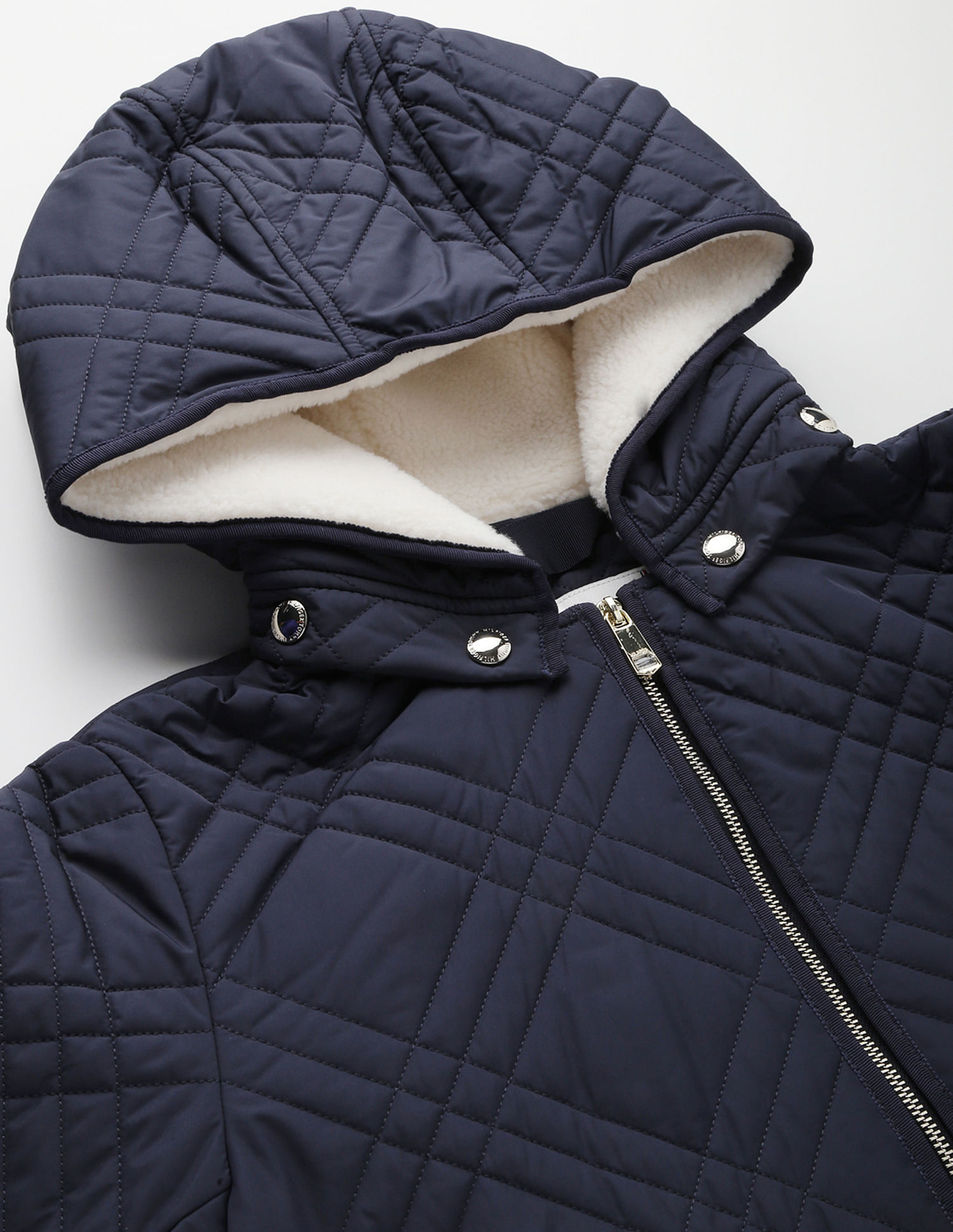 Tommy Hilfiger Detachable Hood Quilted Jacket