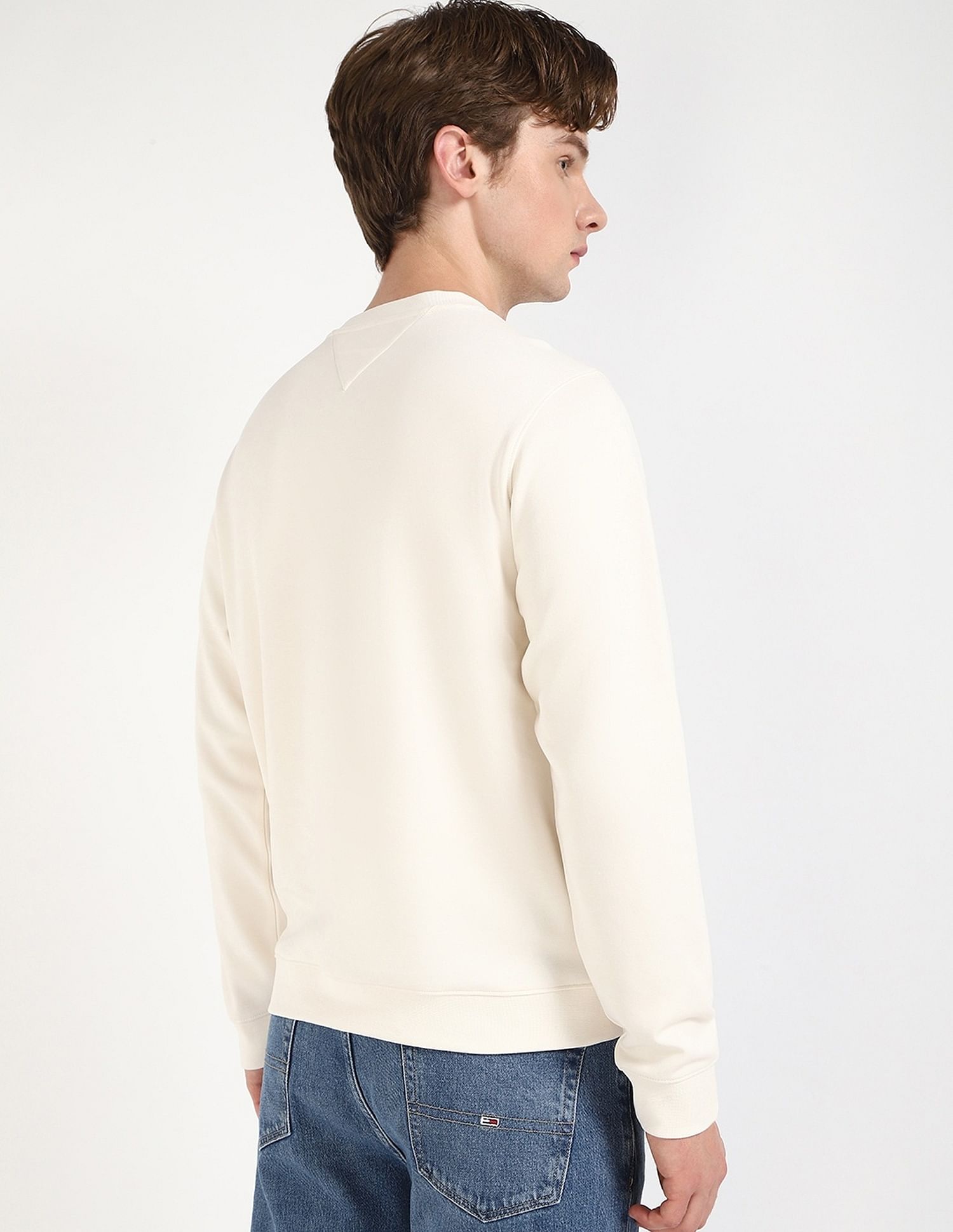 Tommy Hilfiger Embroidered Logo Regular-Fit Cotton Sweatshirt