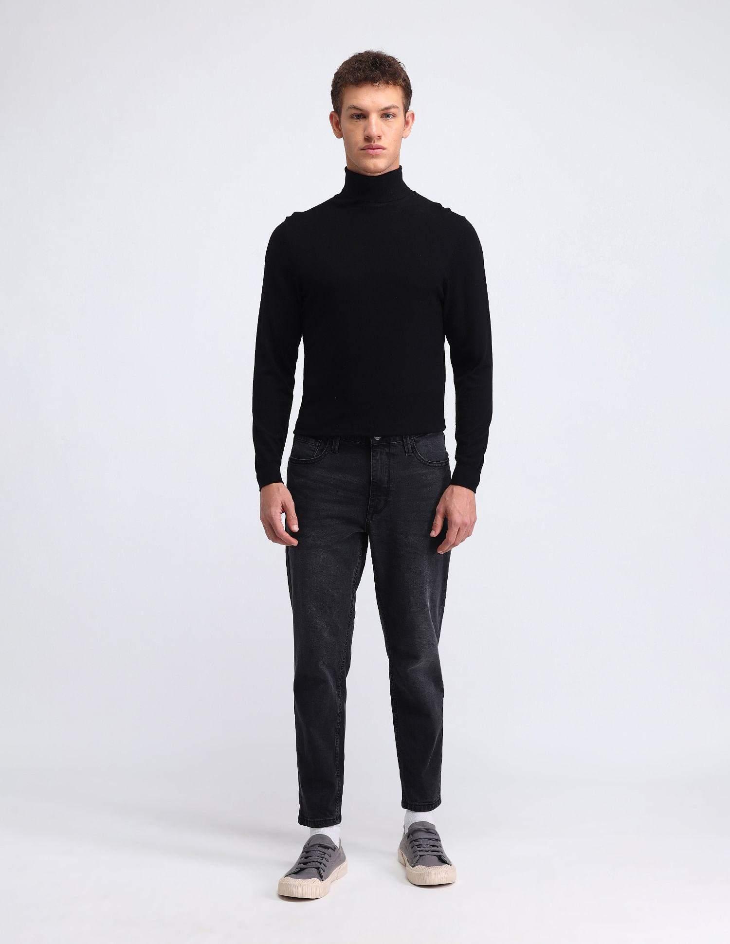 Flying Machine Mankle Slim Fit Whiskered Jeans