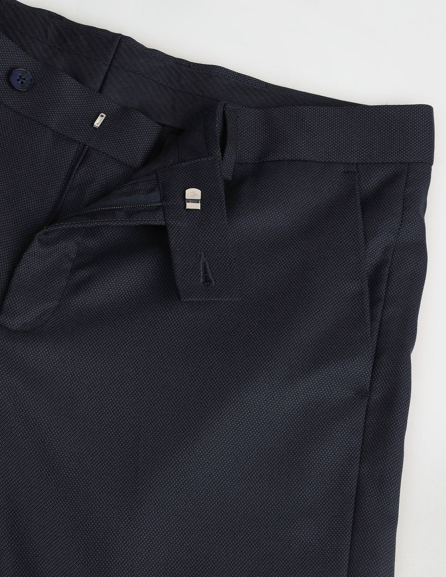 Arrow Solid Dobby Trousers
