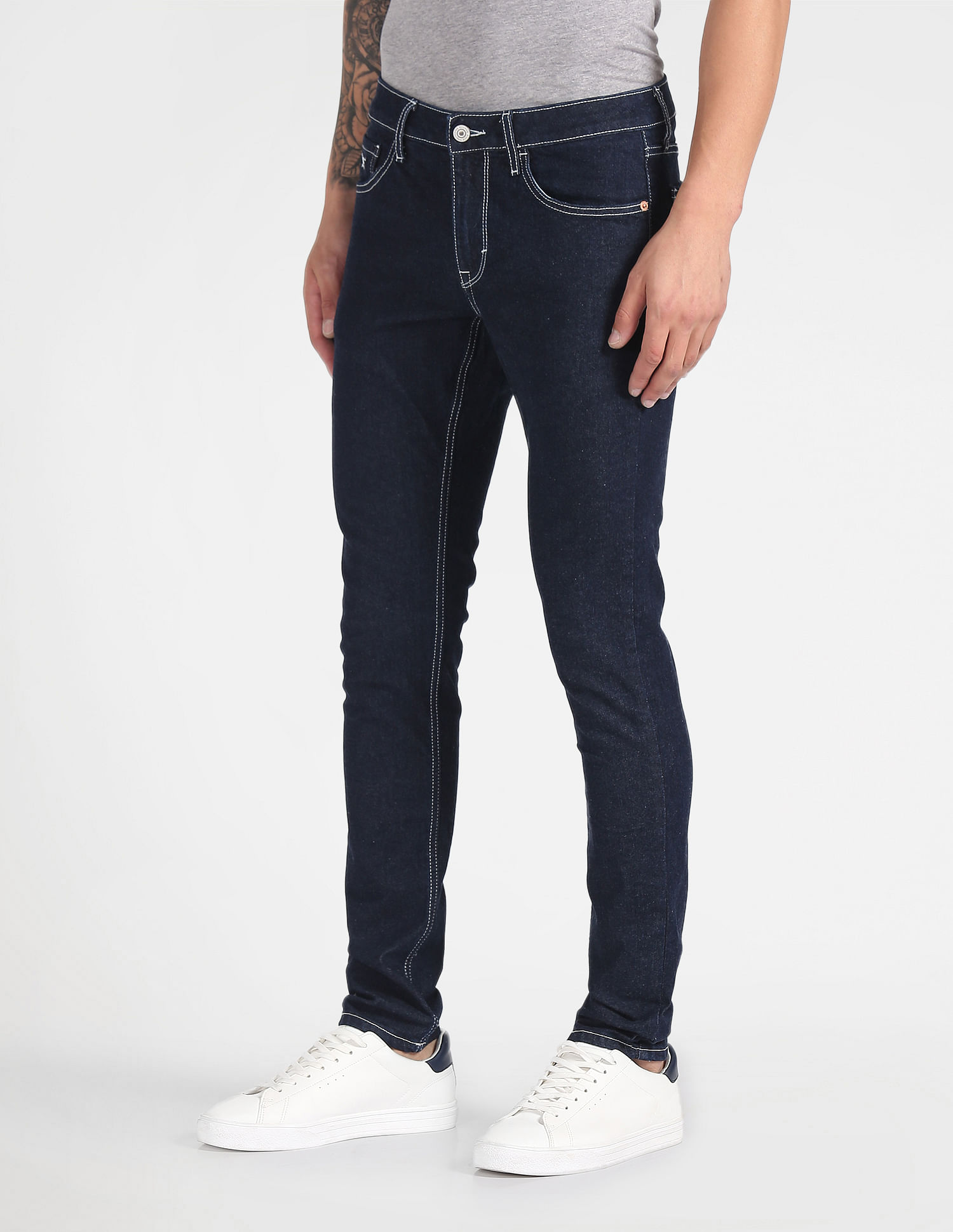 Flying Machine Jackson Super Skinny Fit Low Rise Jeans