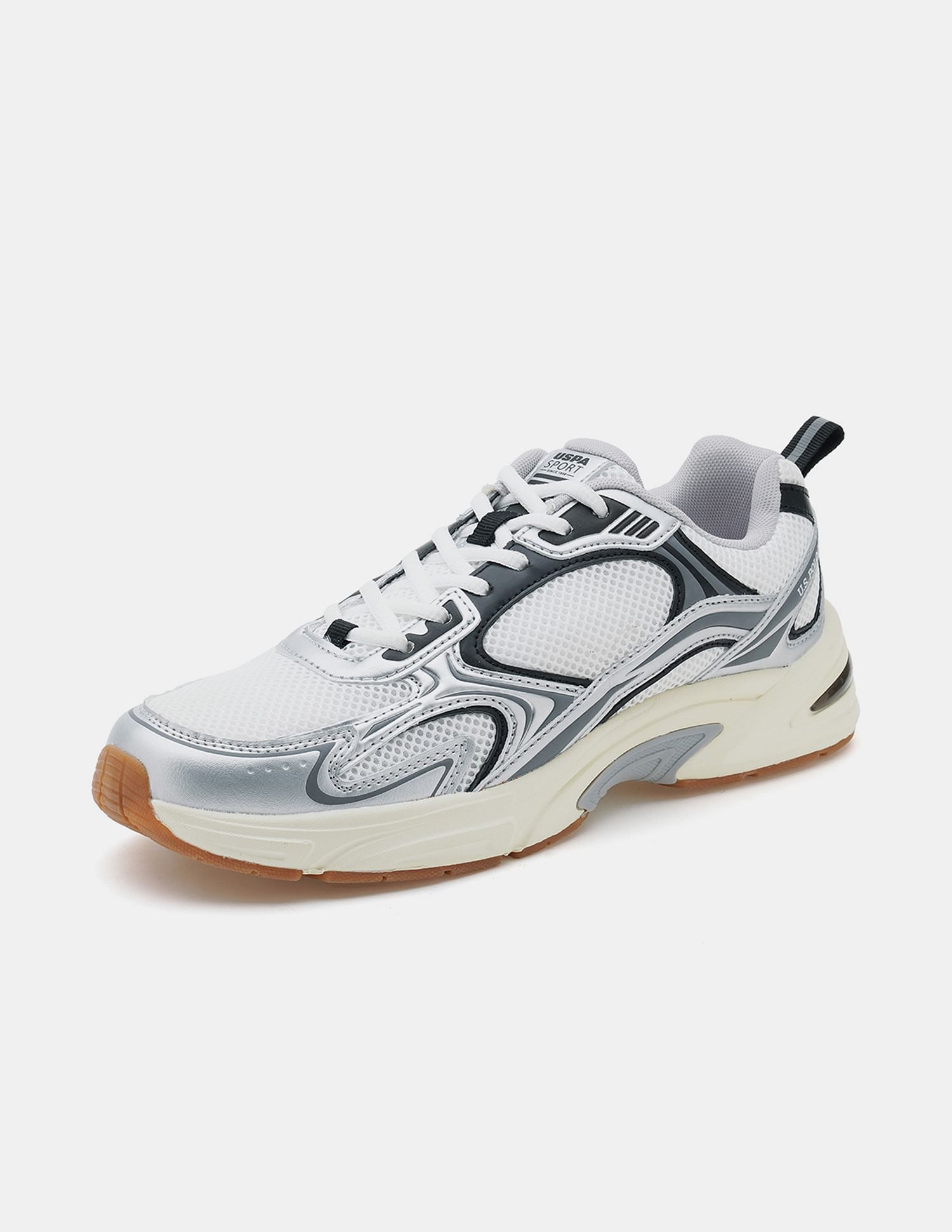 U.S. Polo Assn. Men Santiago Colour Blocked Sneakers