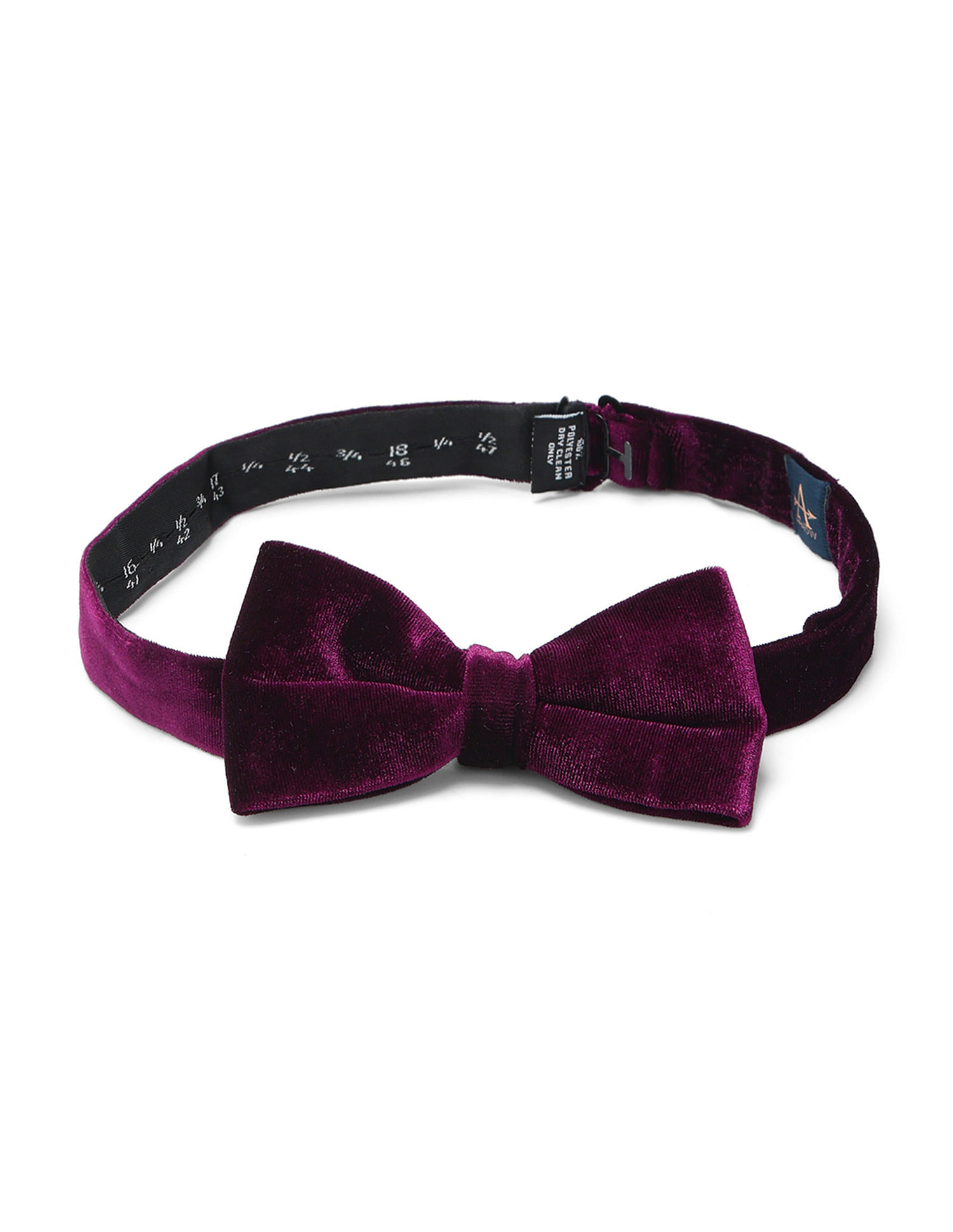 Arrow Men Pre Tied Velvet Bow