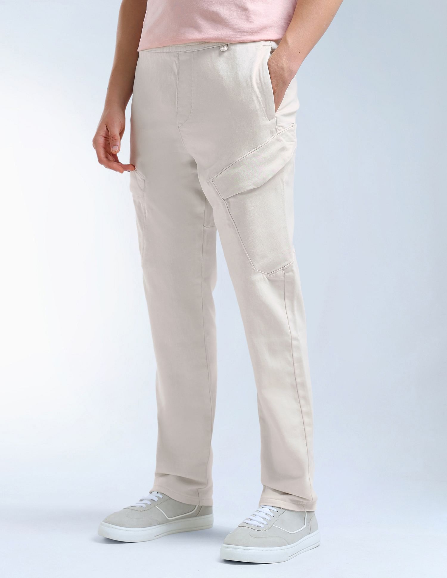 Flying Machine Mid Rise Crafted Scenes Trouser