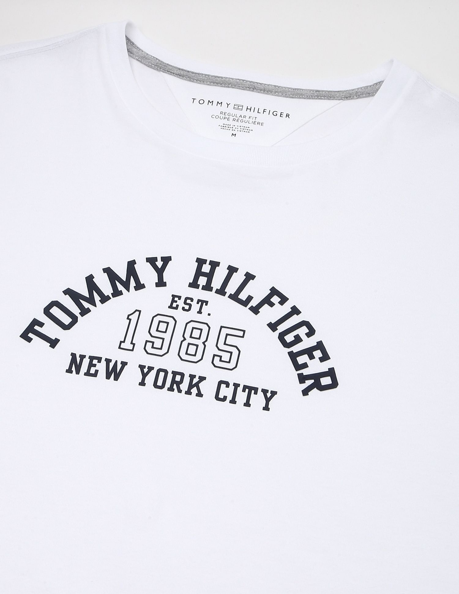 Tommy Hilfiger Logo Regular-Fit Cotton T-Shirt