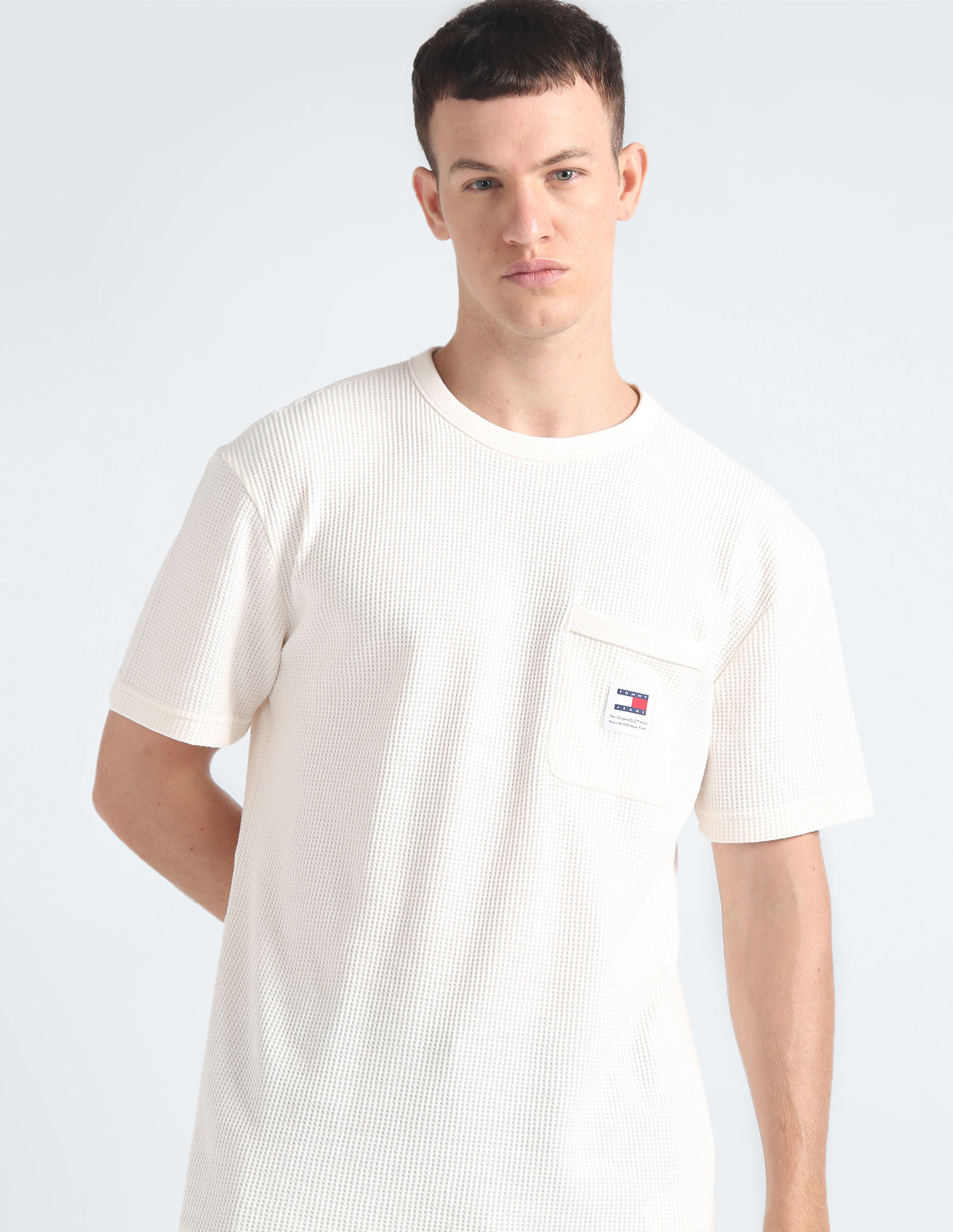 Buy Tommy Hilfiger Waffle Knit Pocket T-Shirt