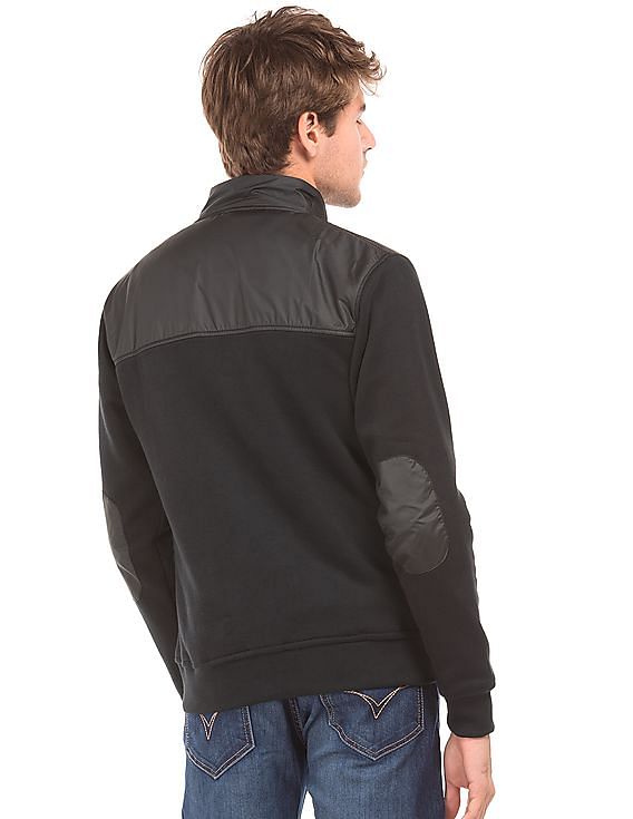 Coperni Oversize Denim Jacket with Open Elbow Detail - Bergdorf Goodman