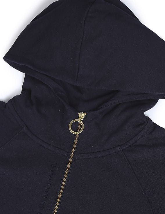 Tommy Hilfiger Women Navy Nova Velour 