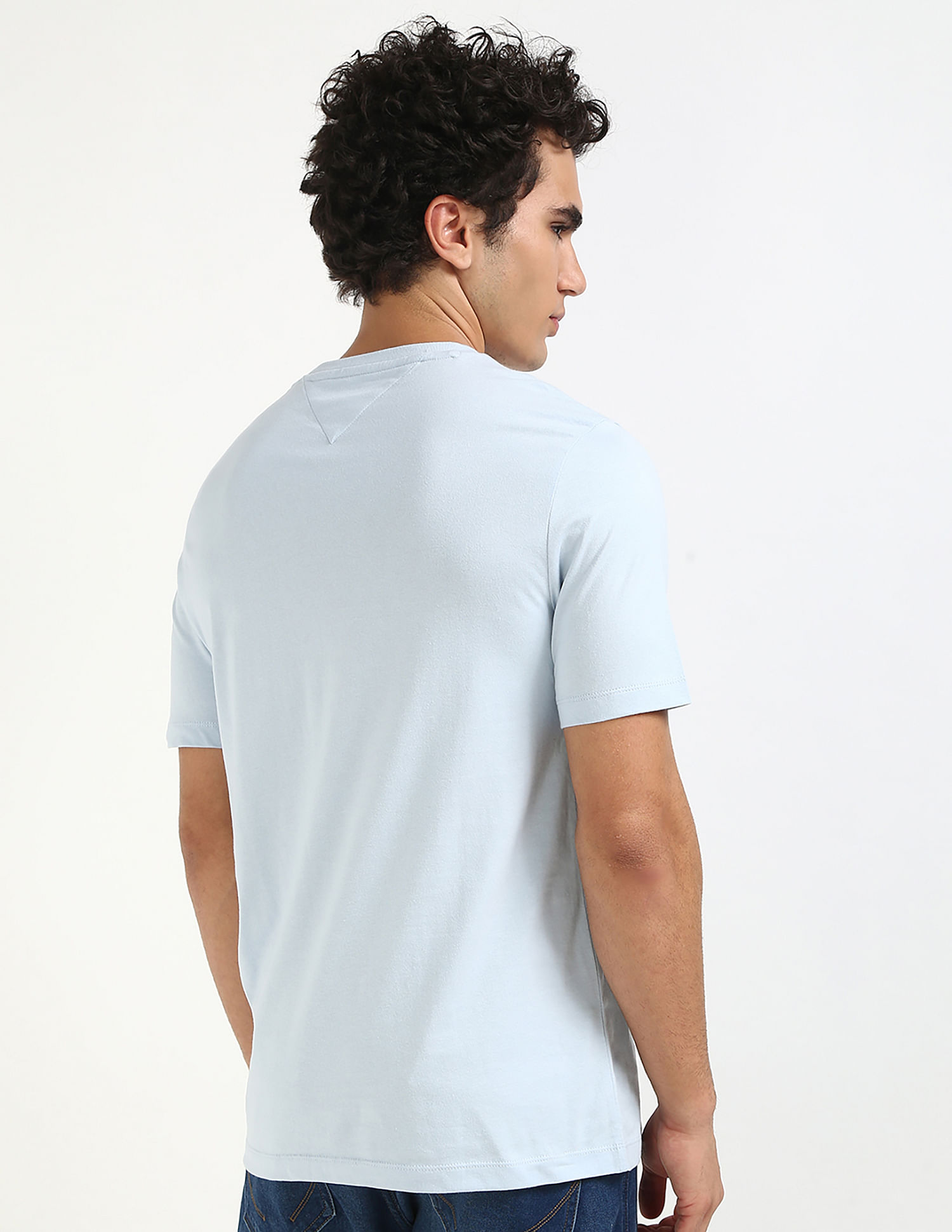 Tommy Hilfiger Solid Regular-Fit Cotton T-Shirt