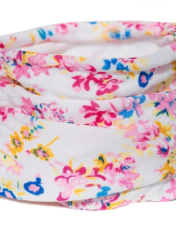Aeropostale Floral Print Hair Bun