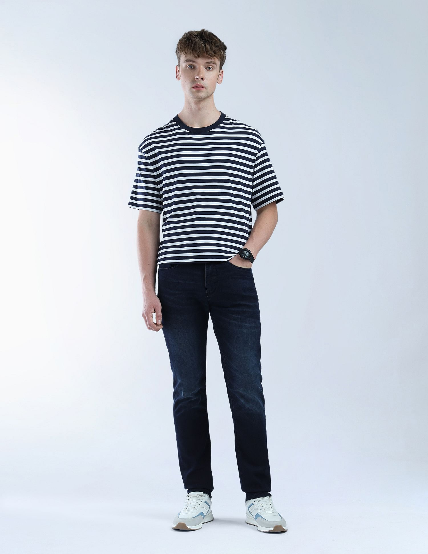 Flying Machine Freddie Slim Straight Fit F-Lite Jeans