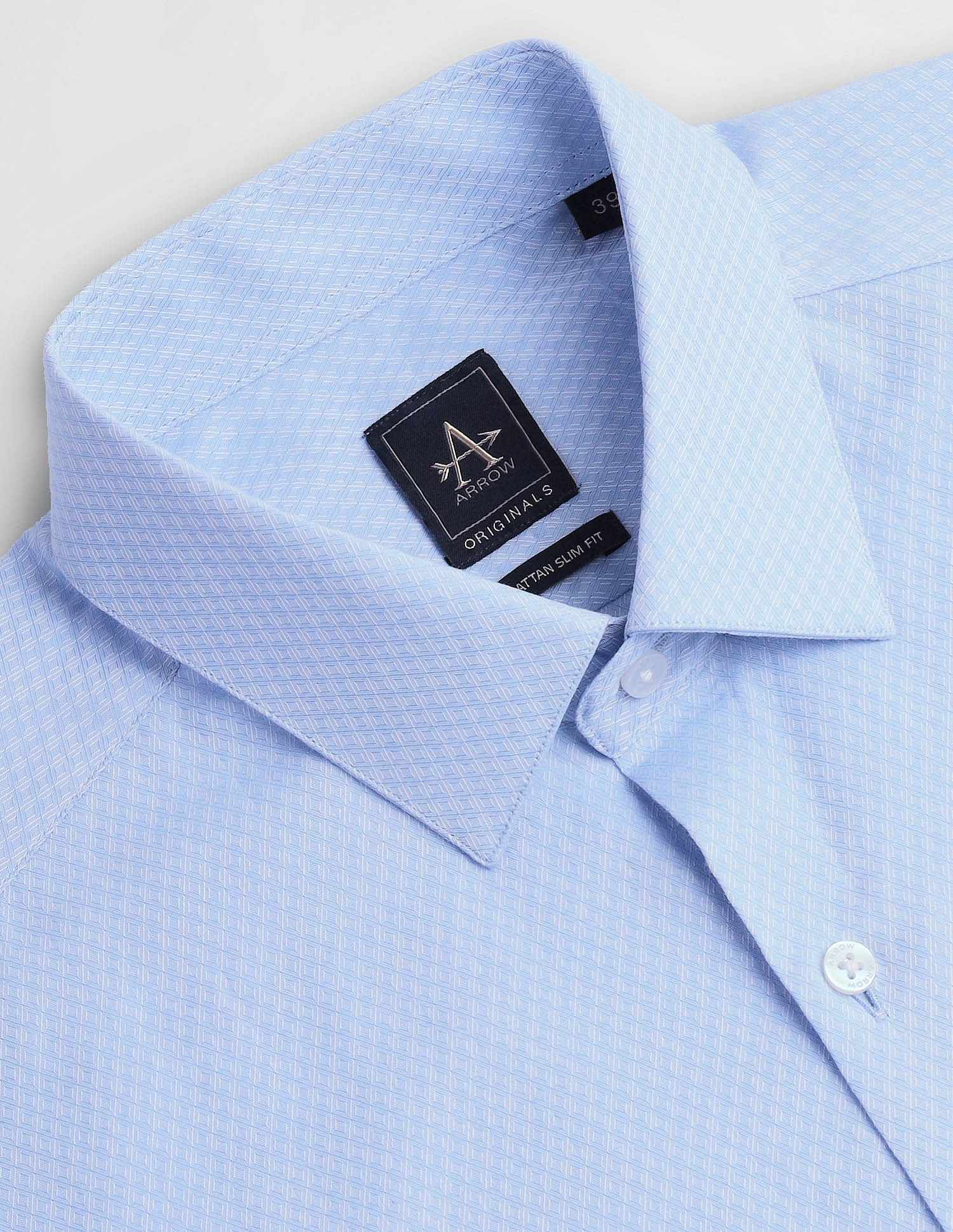 Arrow Manhattan Slim Fit Dobby Shirt
