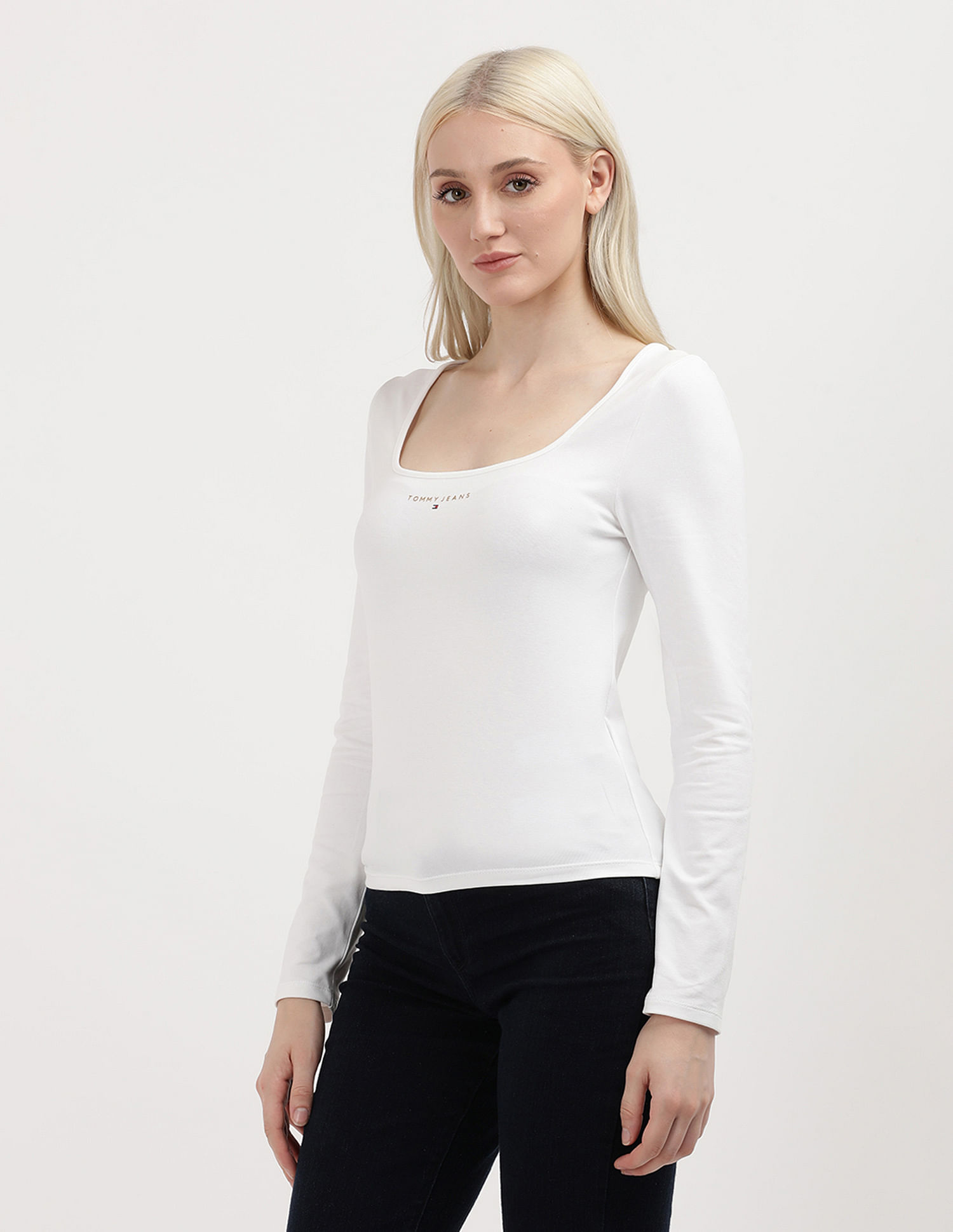 Tommy Hilfiger Metallic Linear Slim Fit T-Shirt