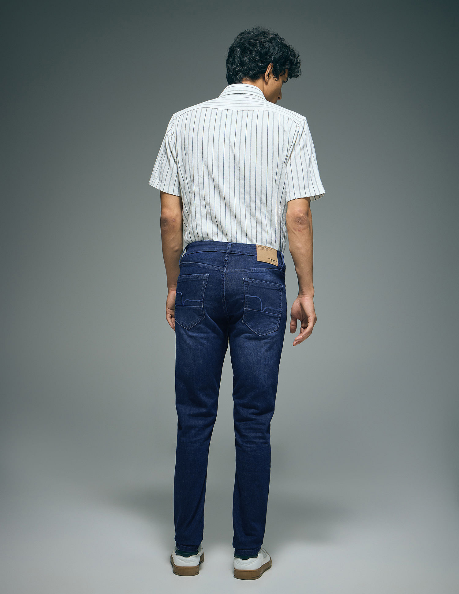 Flying Machine Jackson Skinny Fit Stone Washed Jeans