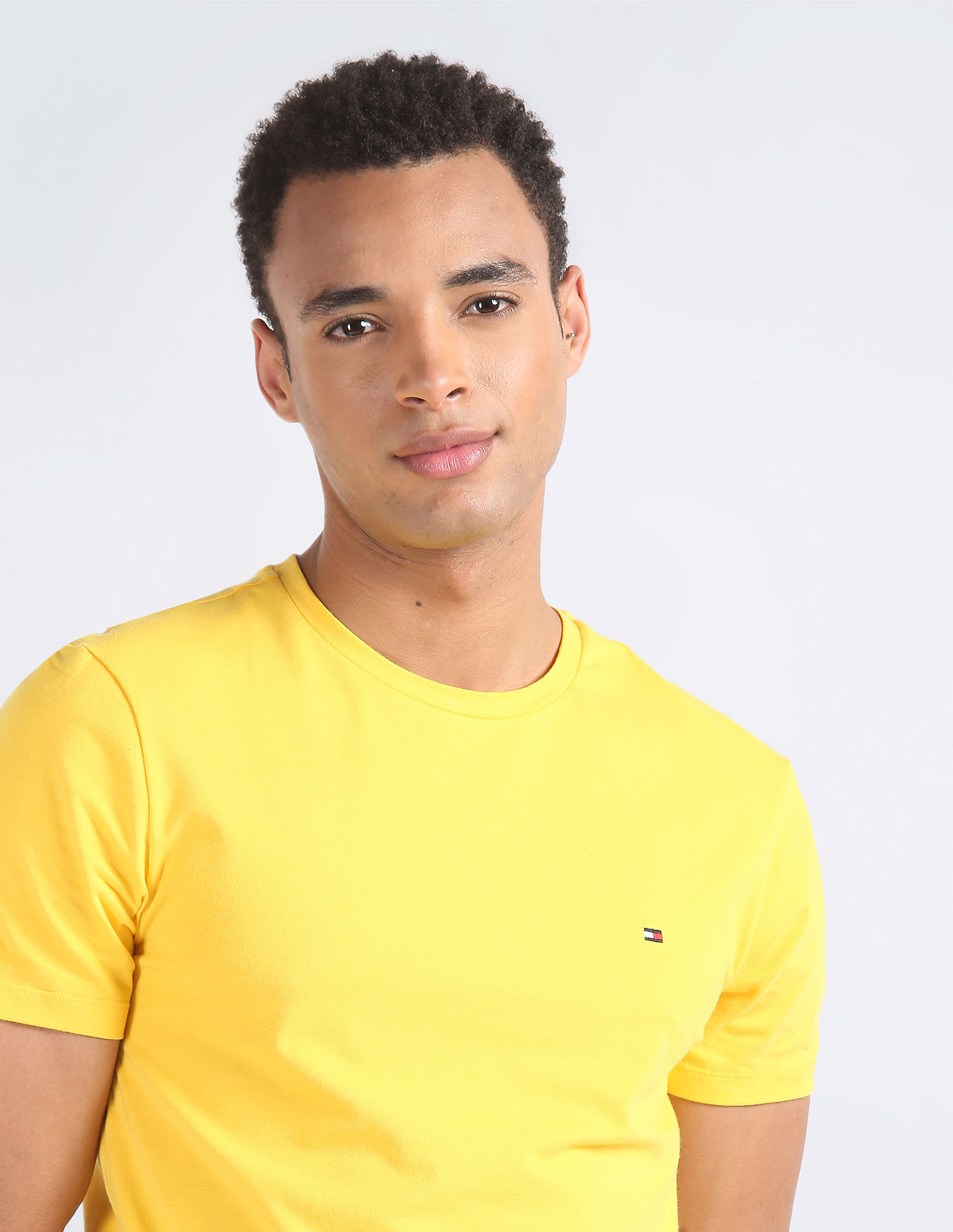 Tommy Hilfiger Crew Neck Stretch Slim Fit T-Shirt