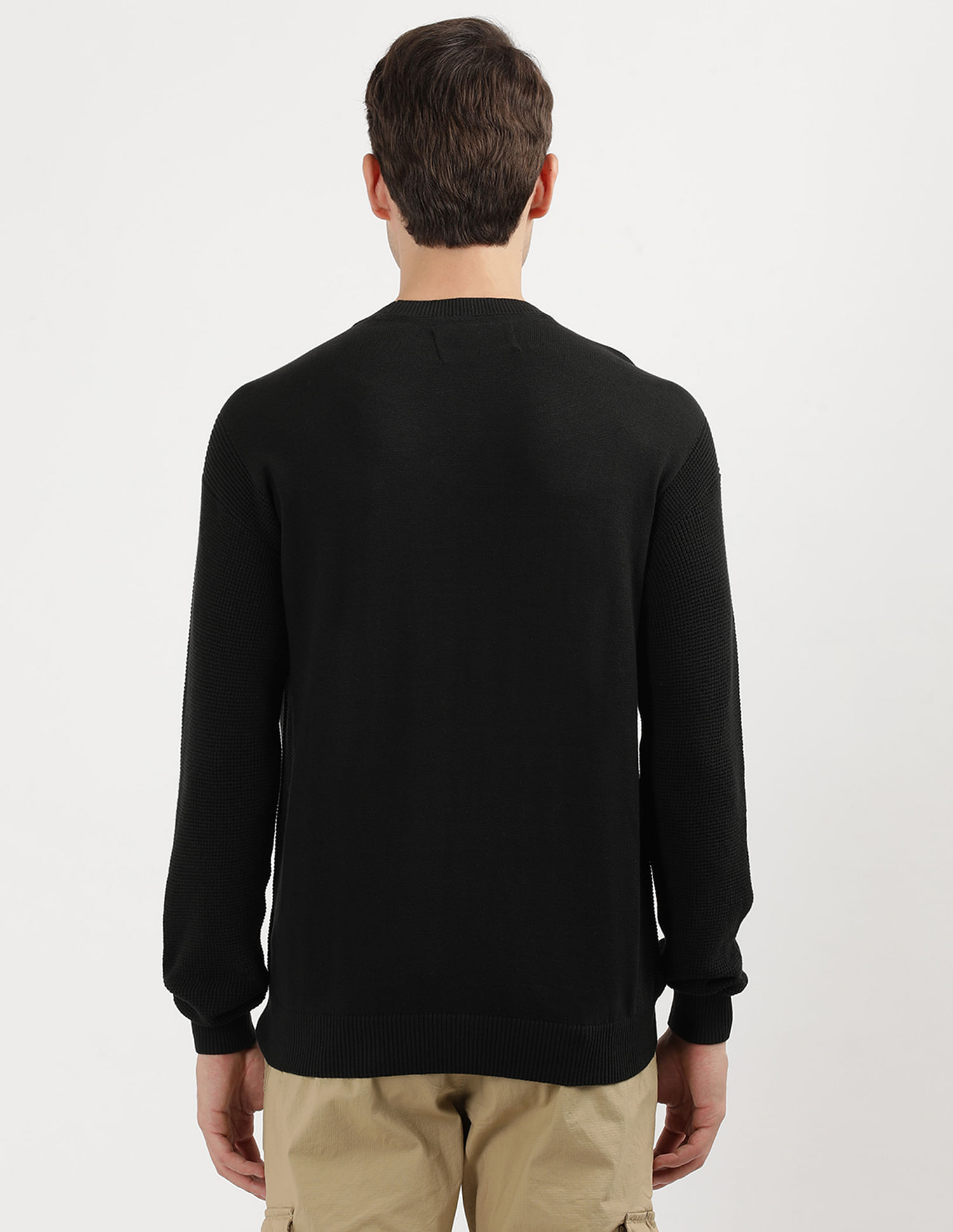Calvin Klein Transitional Cotton Monologo Sweater