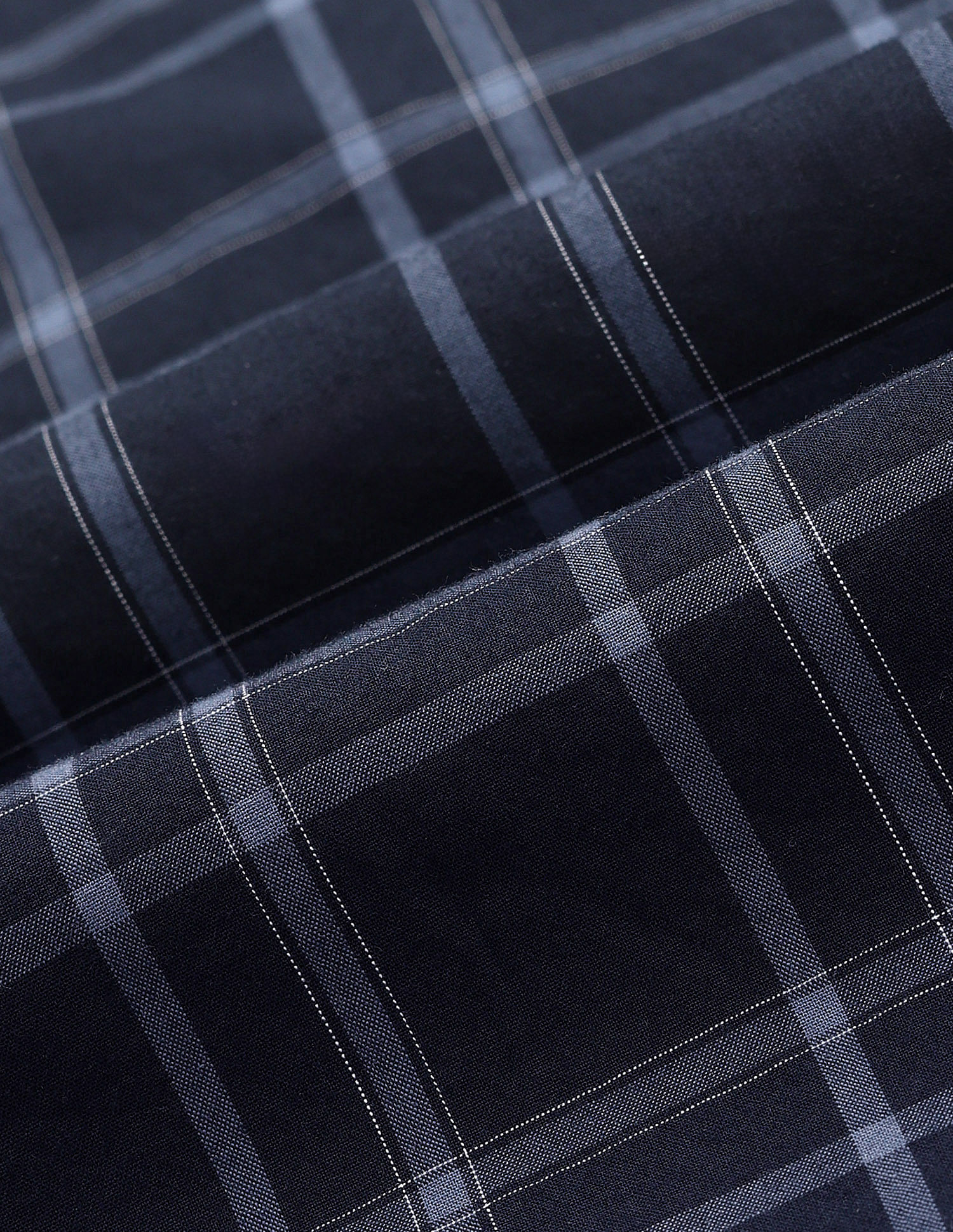 Arrow Sport Pure Cotton Grid Tattersall Checked Shirt