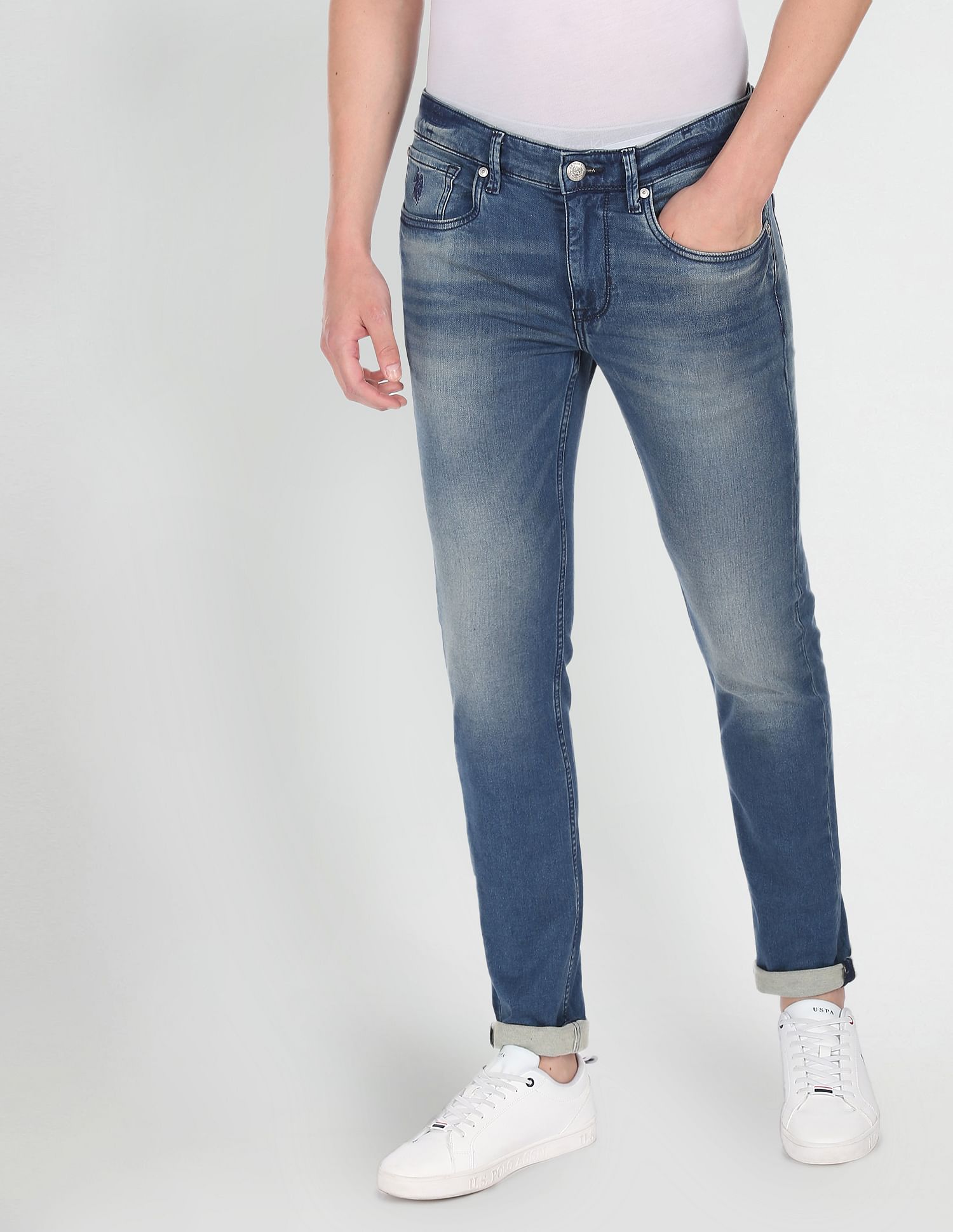 U.S. Polo Assn. Denim Co. Regallo Skinny Fit Blue Jeans