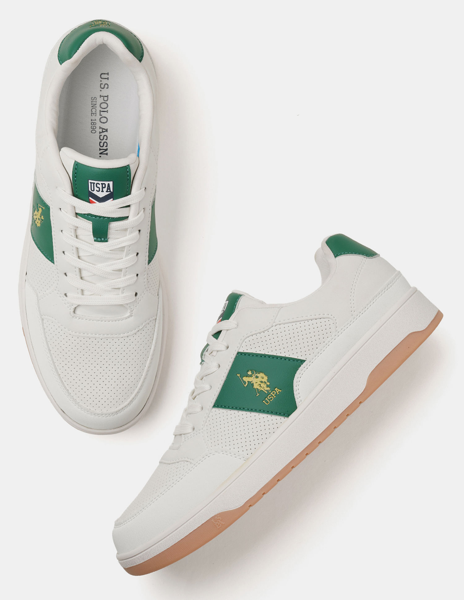 U.S. Polo Assn. Men Simon Colour Blocked Sneakers