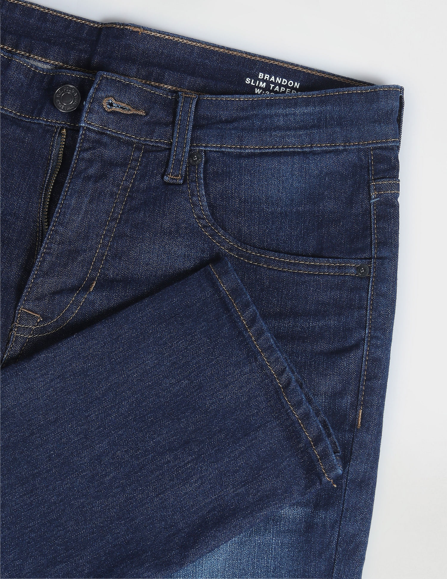 U.S. Polo Assn. Denim Co. Brandon Slim Tapered Fit Blue Jeans