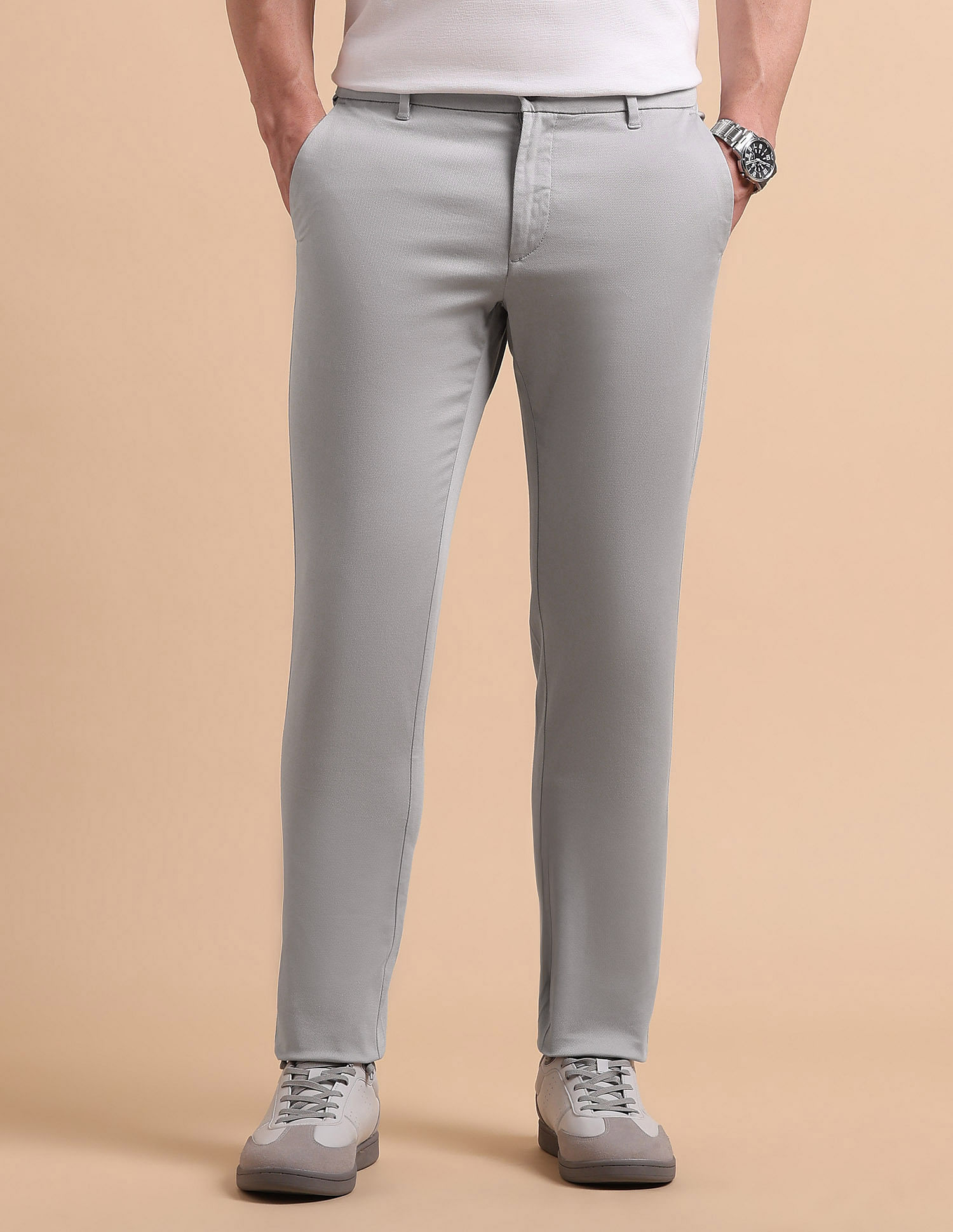 U.S. Polo Assn. Satin Super Slim Fit Trousers